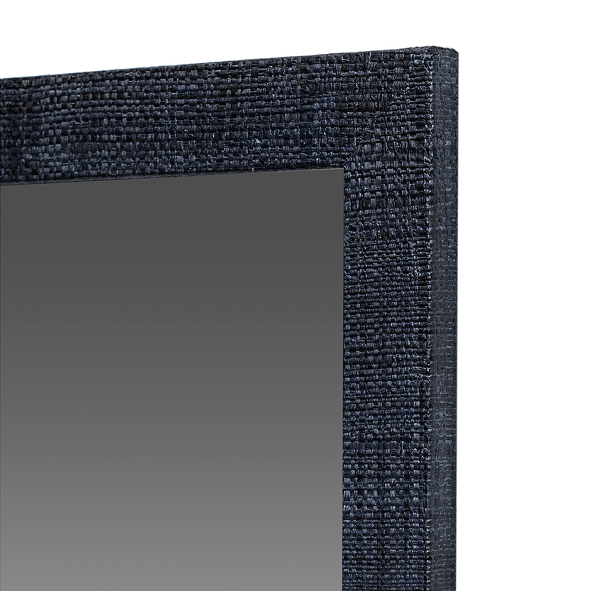 Gia Raffia Wrapped Mirror