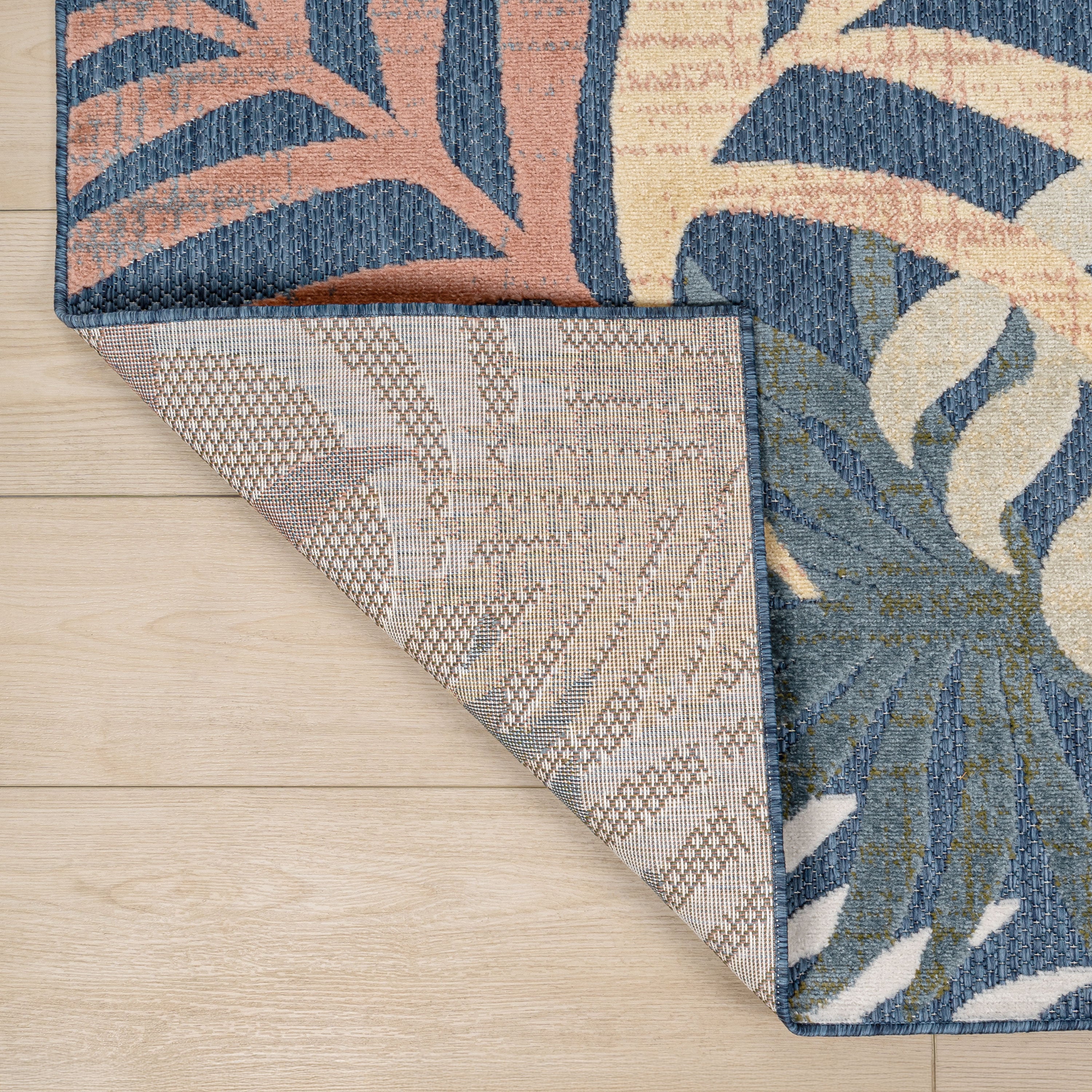 Tropics Palm Leaves II Indoor/Outdoor Rug