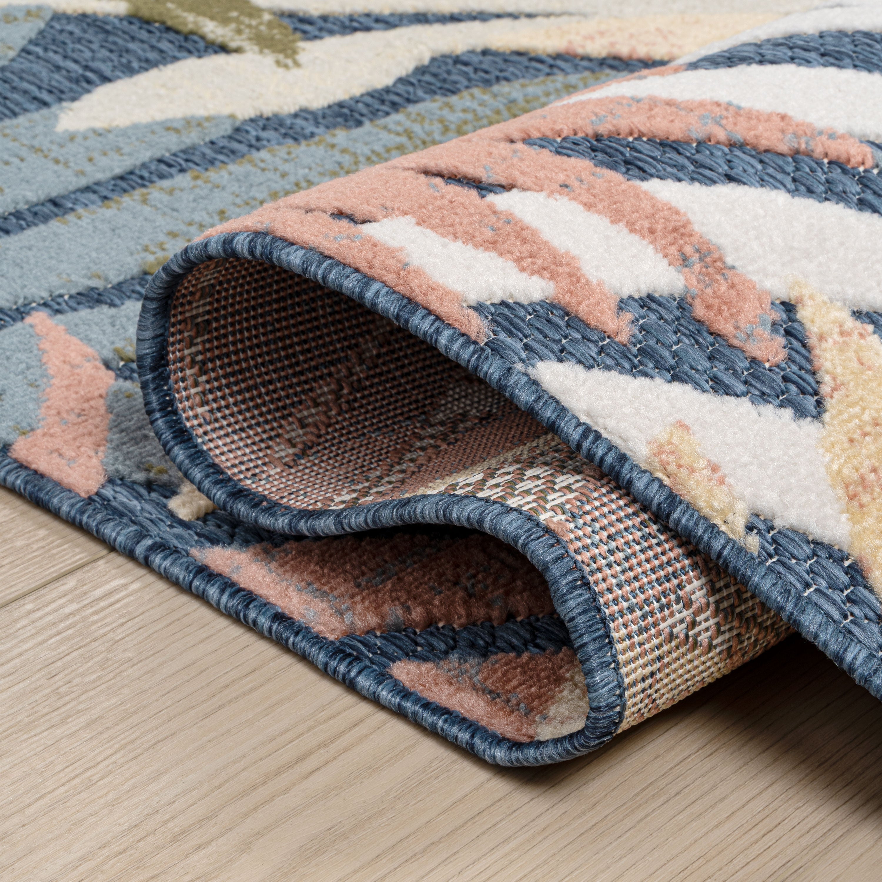 Tropics Palm Leaves II Indoor/Outdoor Rug