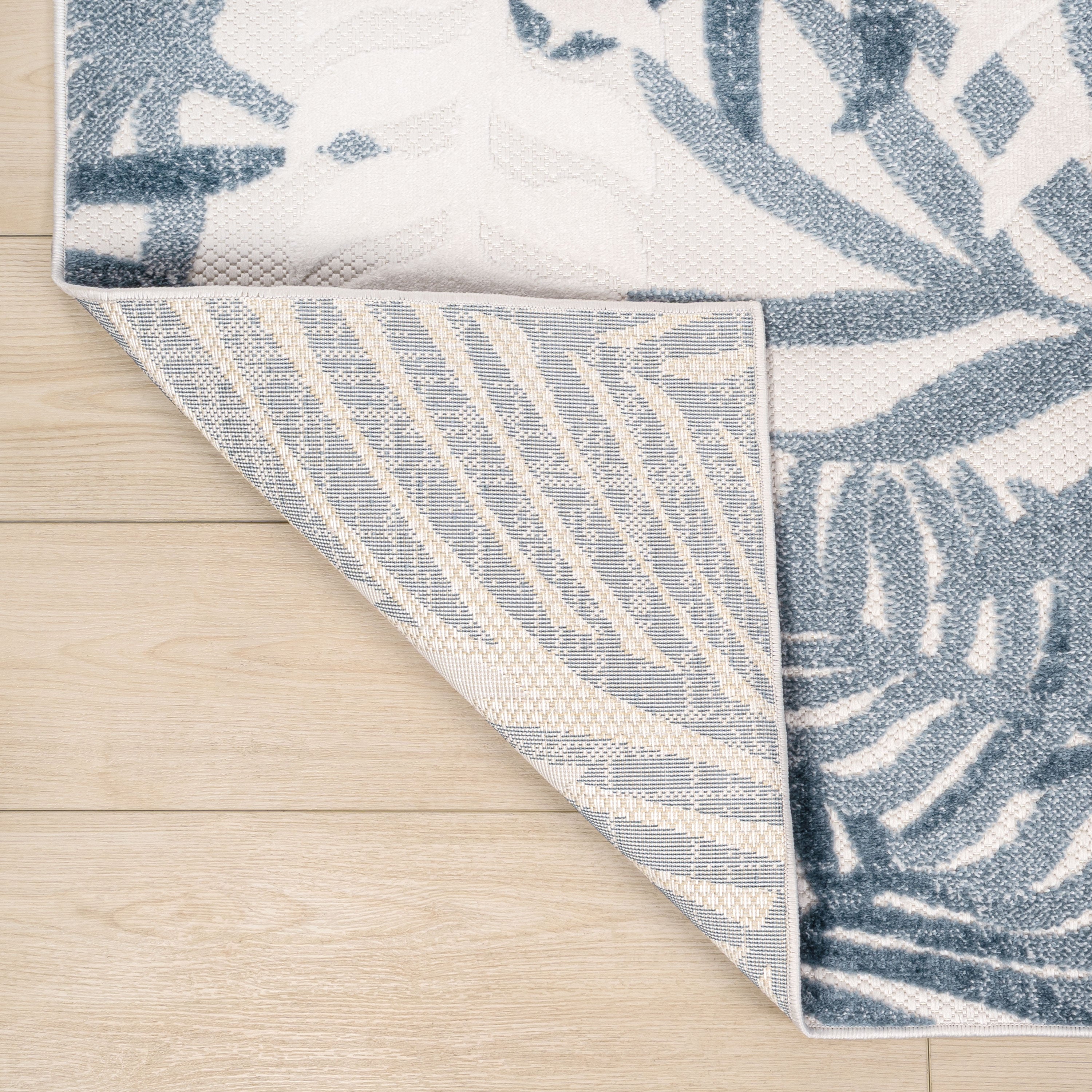 Tropics Palm Leaves II Indoor/Outdoor Rug