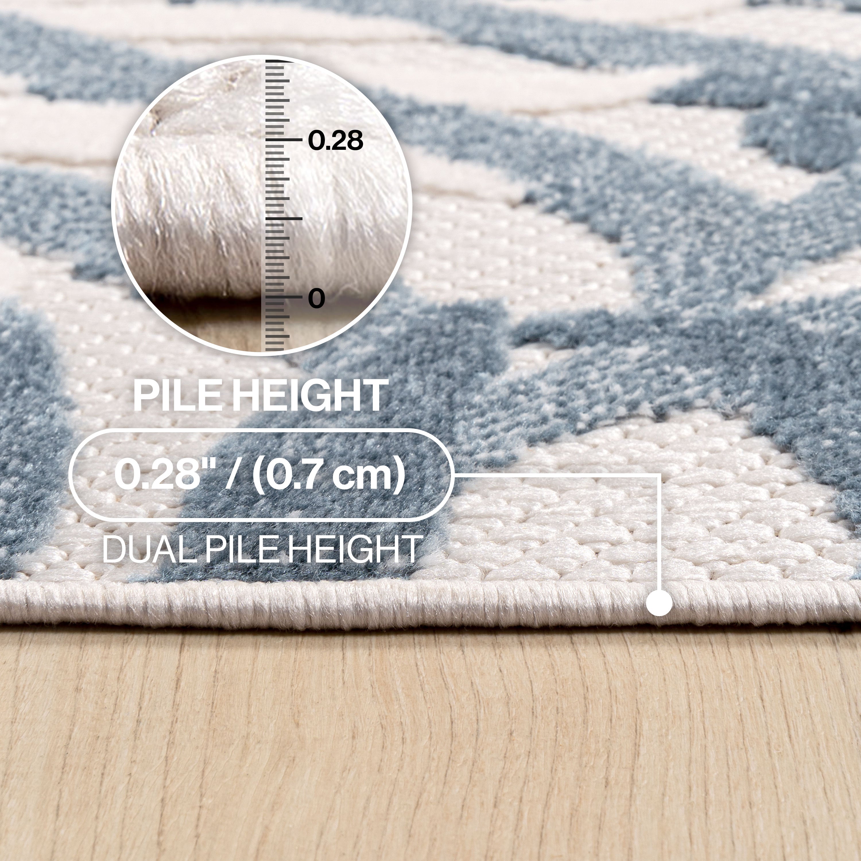 Tropics Palm Leaves II Indoor/Outdoor Rug