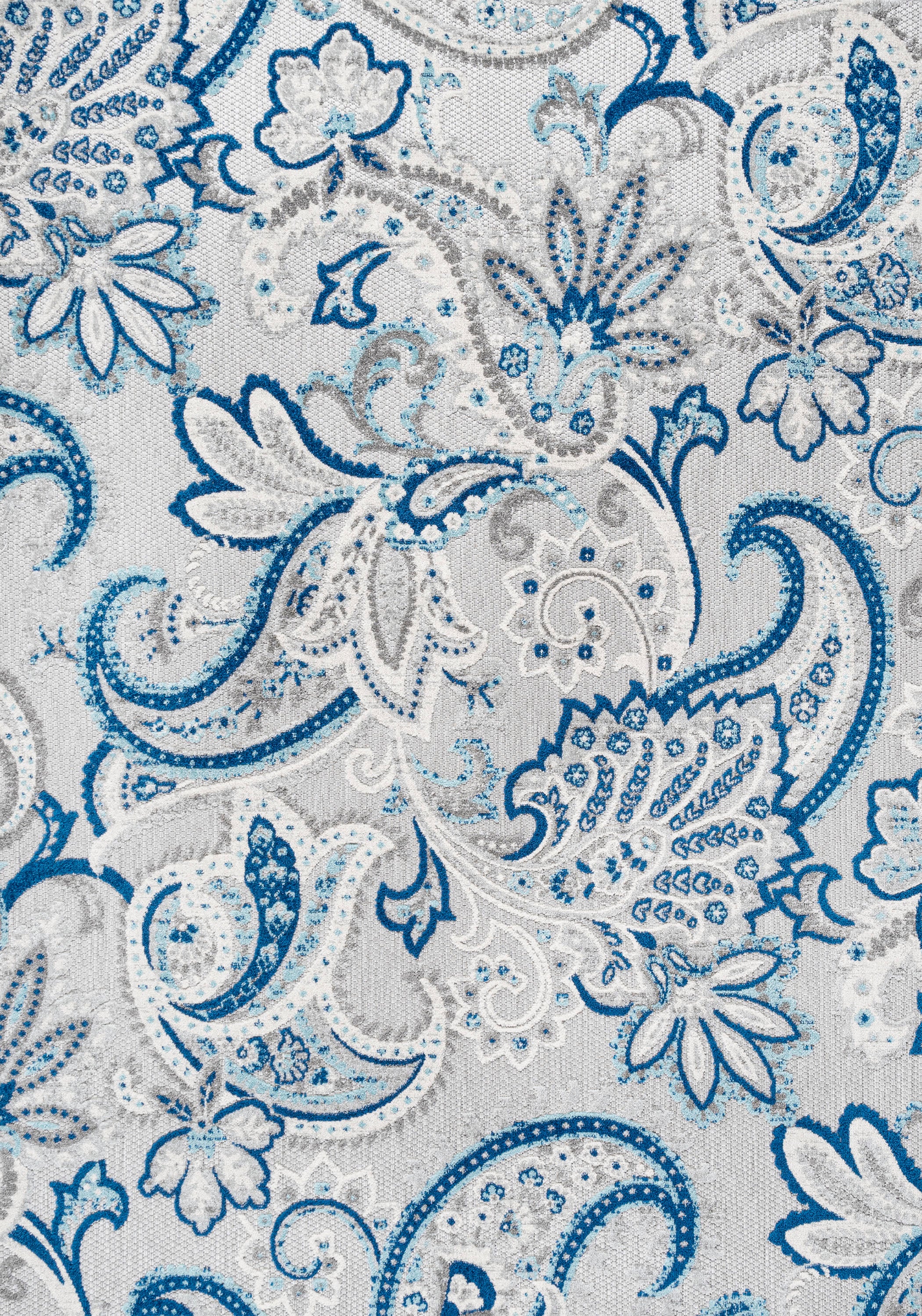 Gordes Paisley High-Low Indoor/Outdoor Area Rug