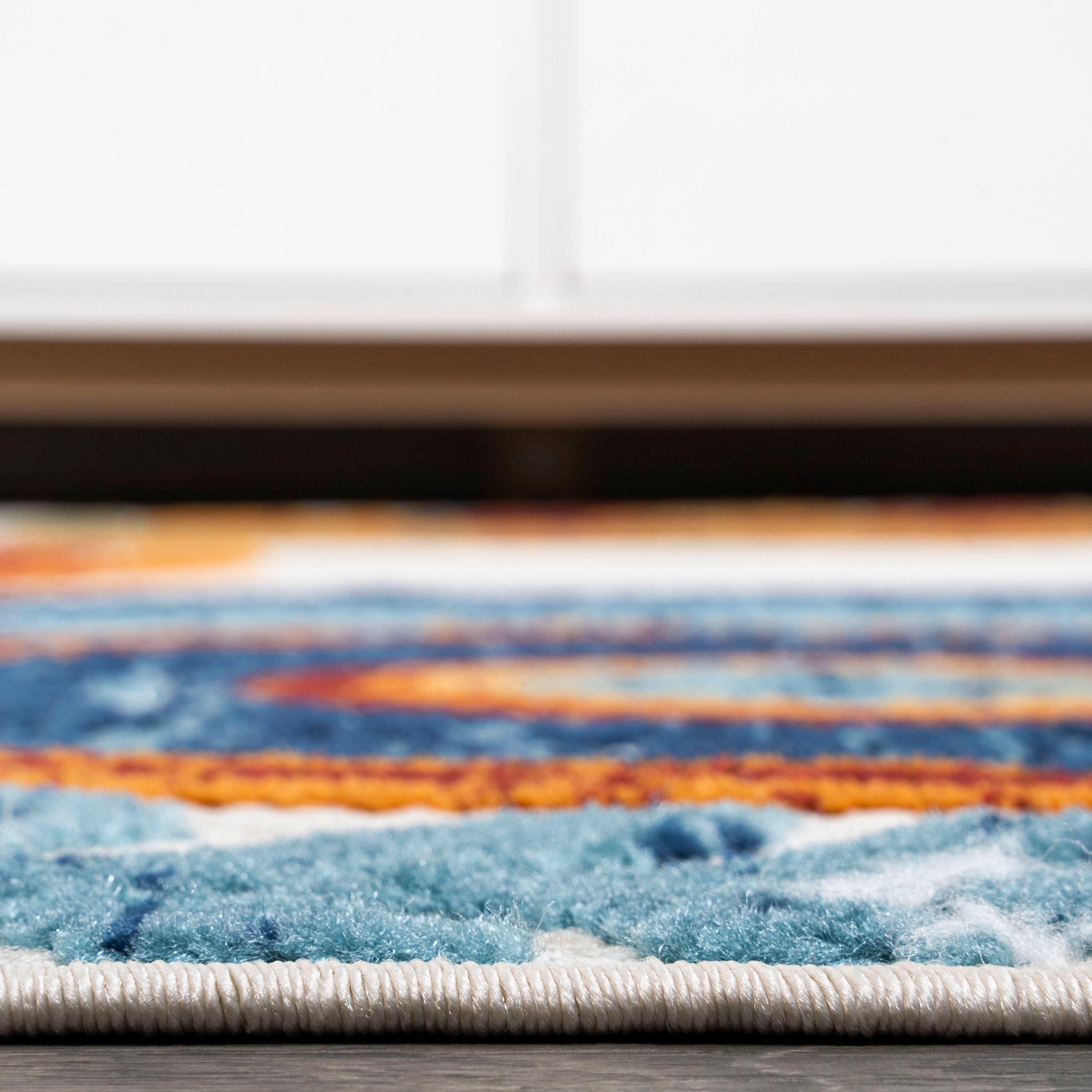Circus Medallion High-Low Indoor/Outdoor Area Rug