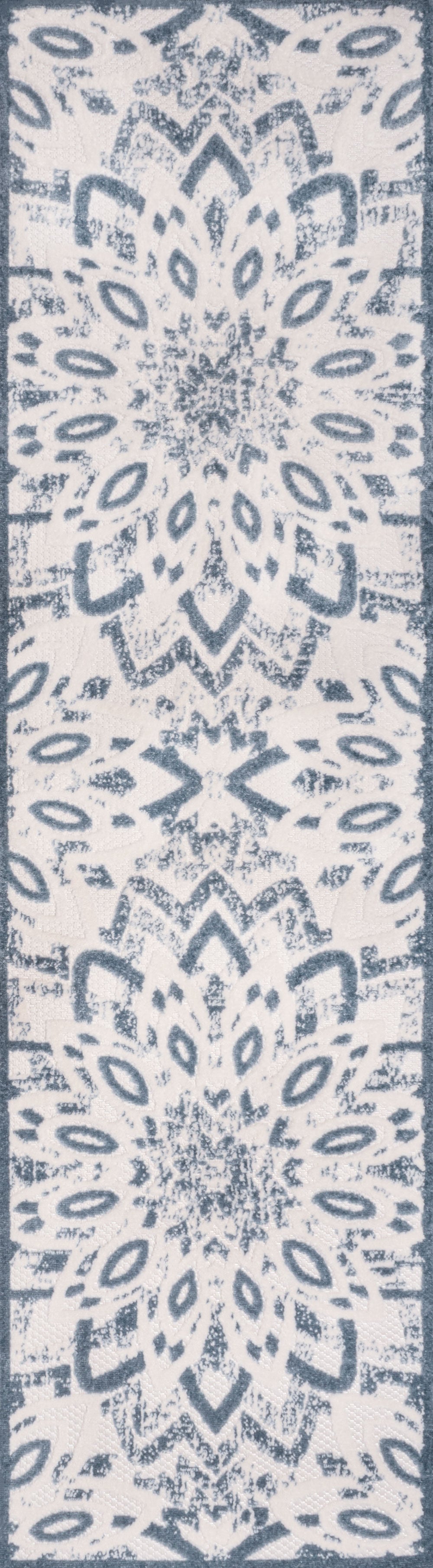 Flora Abstract Bold Mandala II Indoor/Outdoor Rug