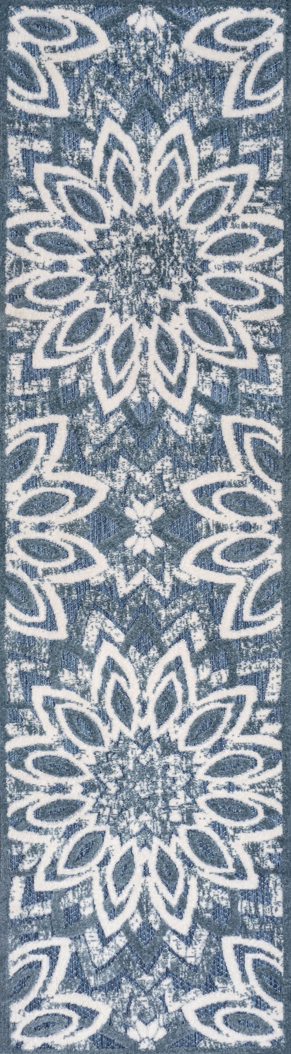 Flora Abstract Bold Mandala II Indoor/Outdoor Rug