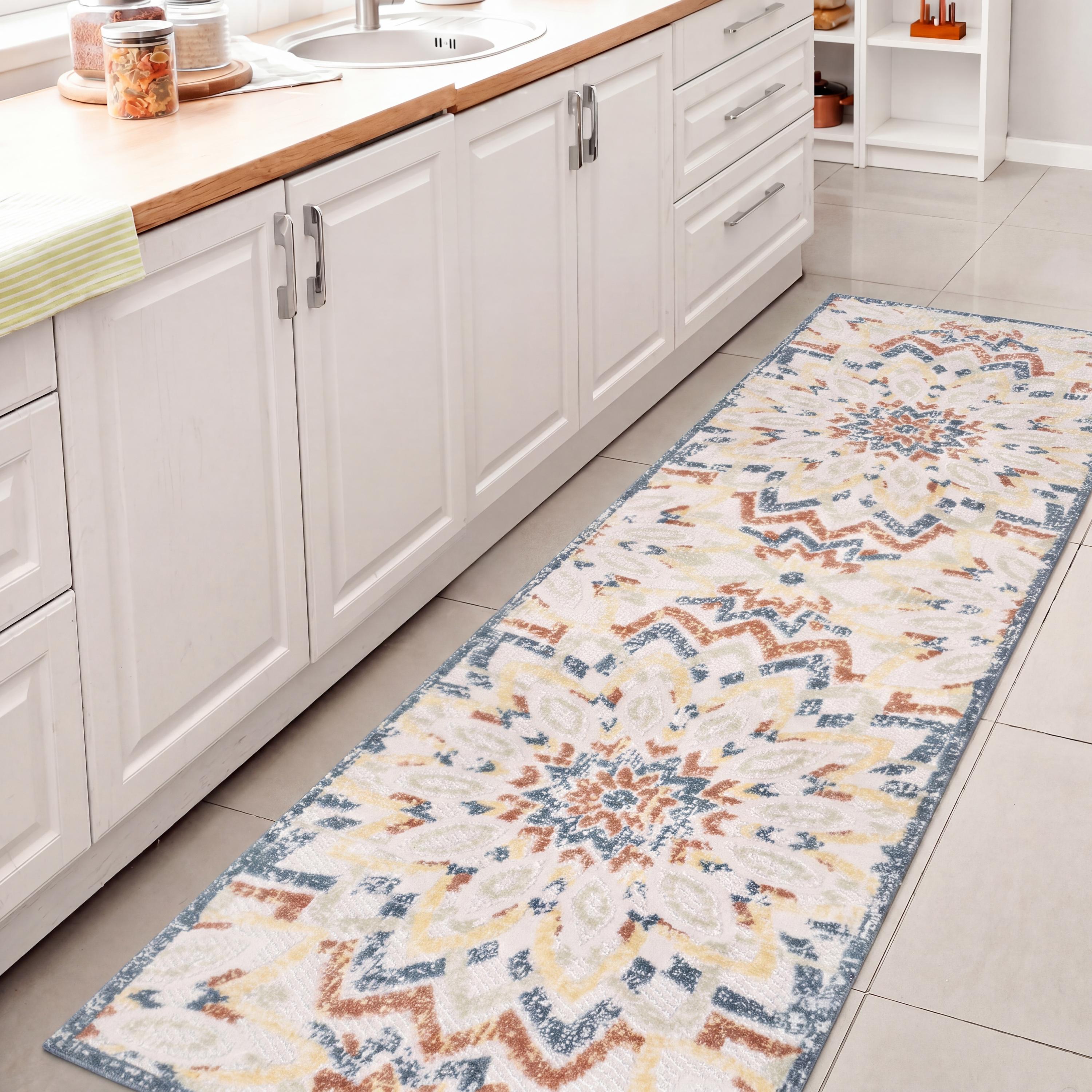 Flora Abstract Bold Mandala II Indoor/Outdoor Rug