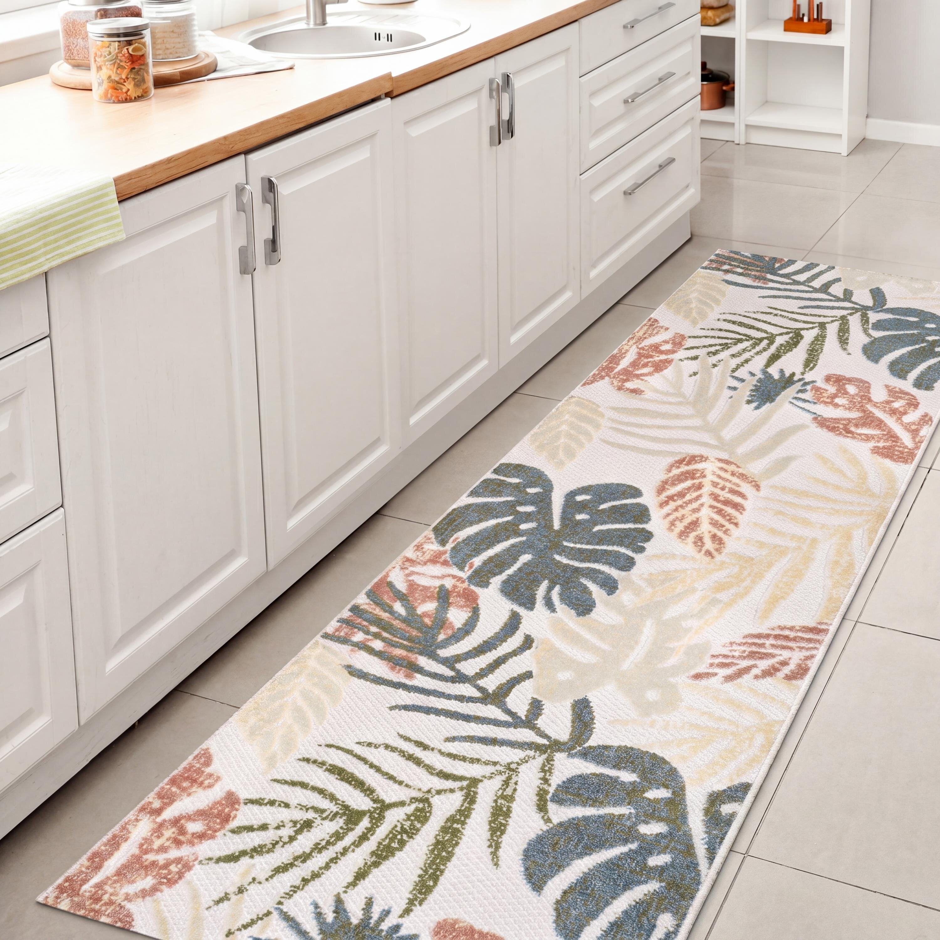 Monstera Tropical Leaf II Indoor/Outdoor Rug