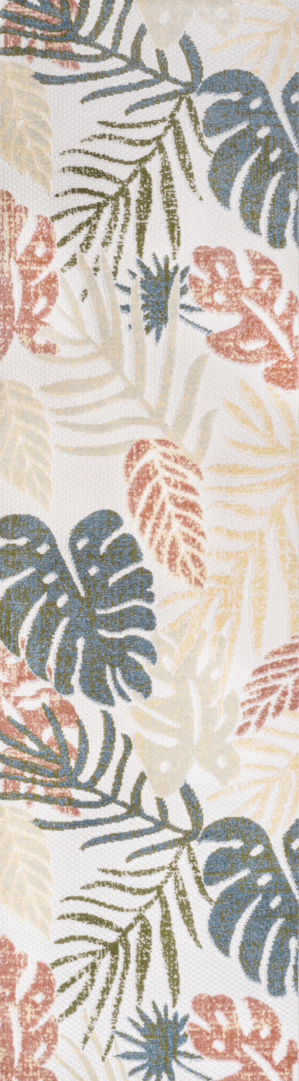 Monstera Tropical Leaf II Indoor/Outdoor Rug