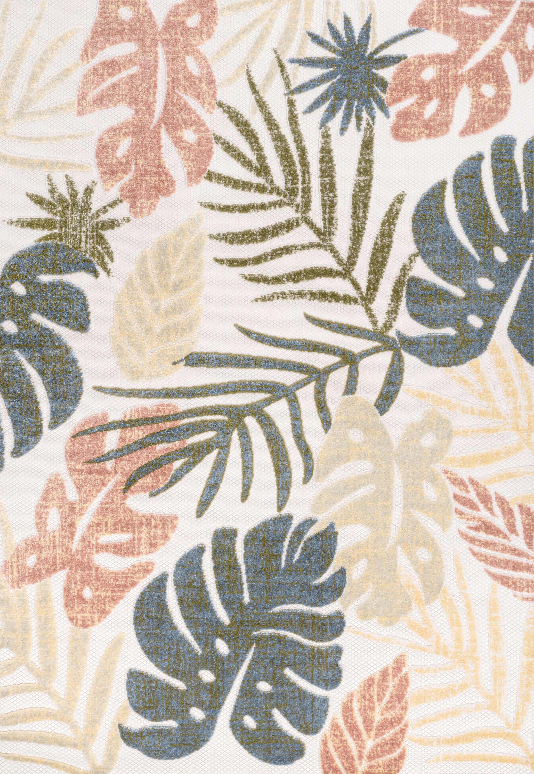 Monstera Tropical Leaf II Indoor/Outdoor Rug