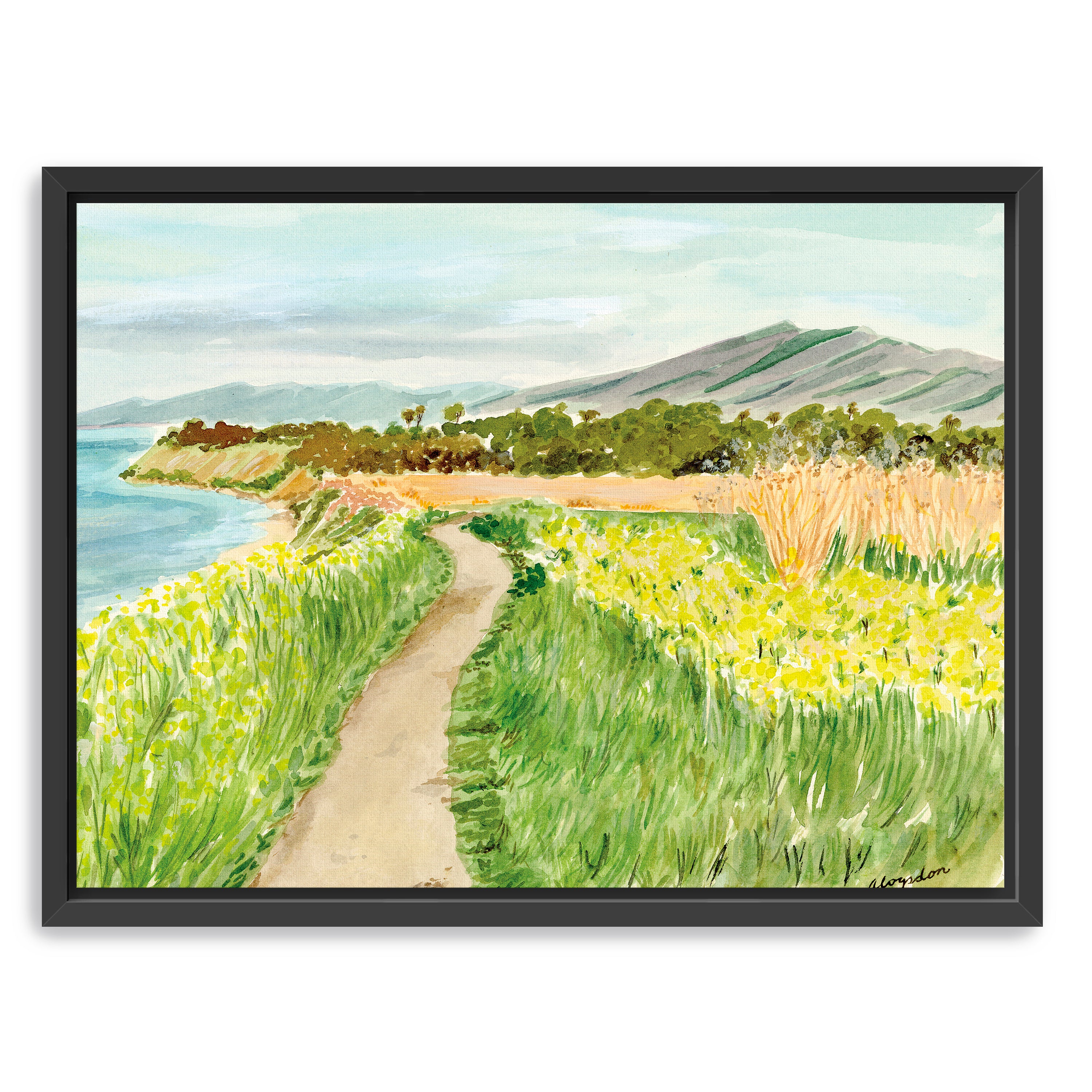 Bluff Trail Canvas Giclee