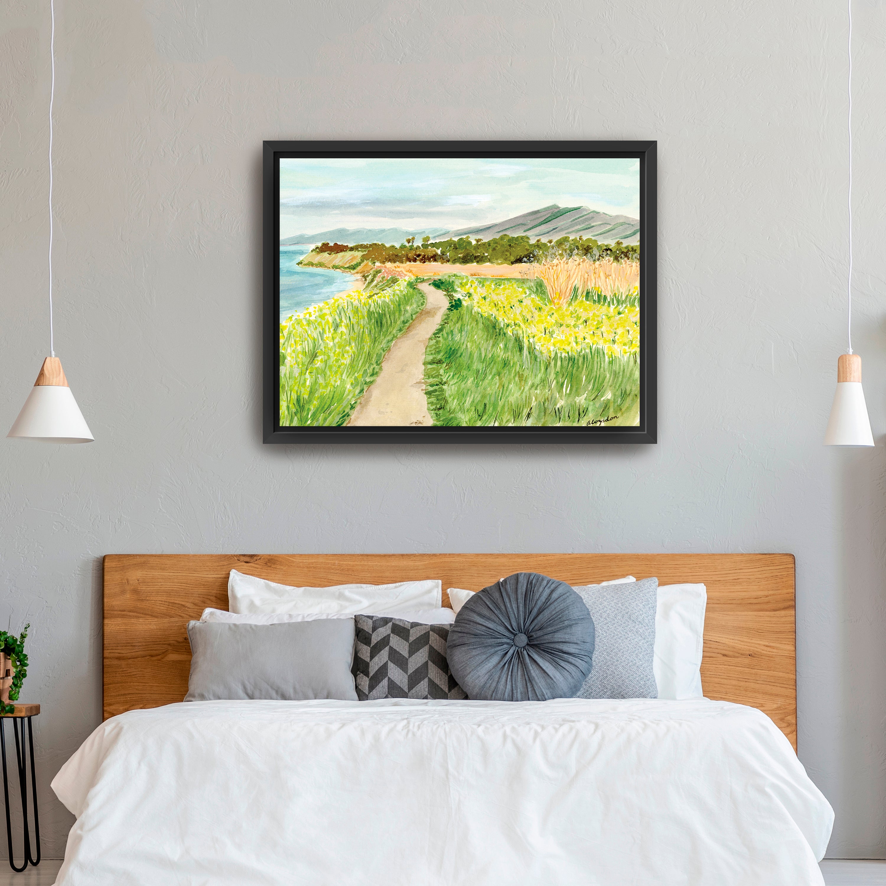 Bluff Trail Canvas Giclee