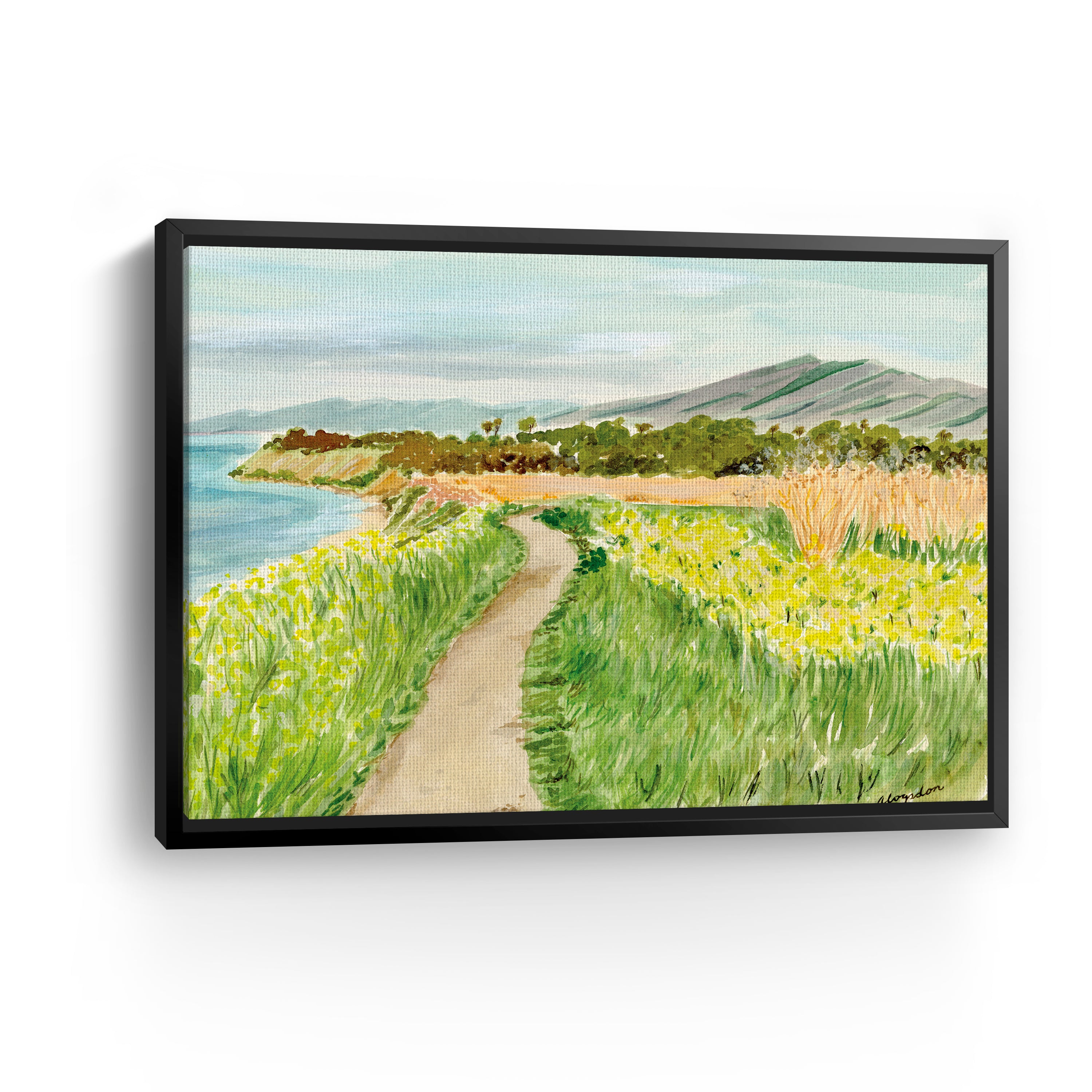 Bluff Trail Canvas Giclee