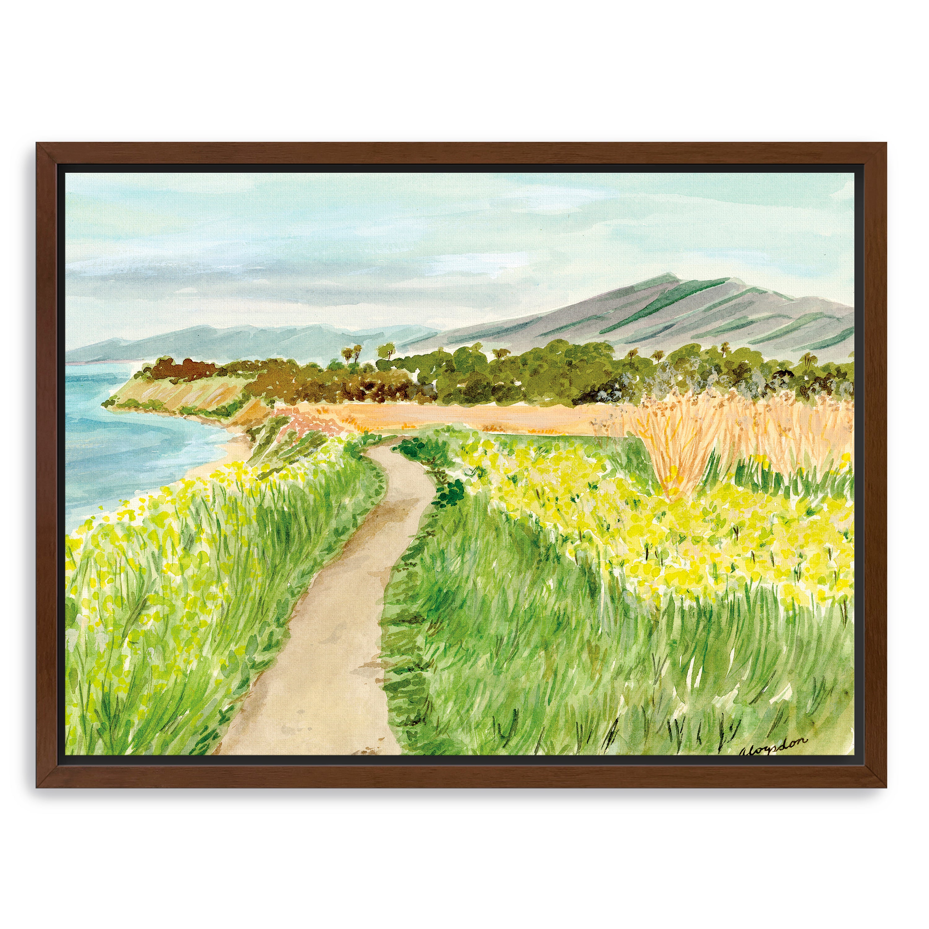Bluff Trail Canvas Giclee