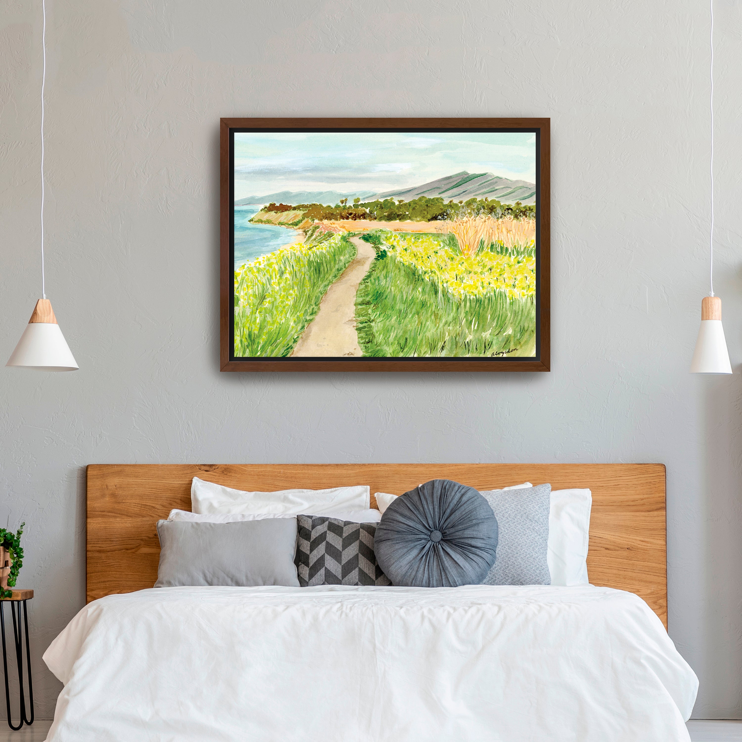 Bluff Trail Canvas Giclee