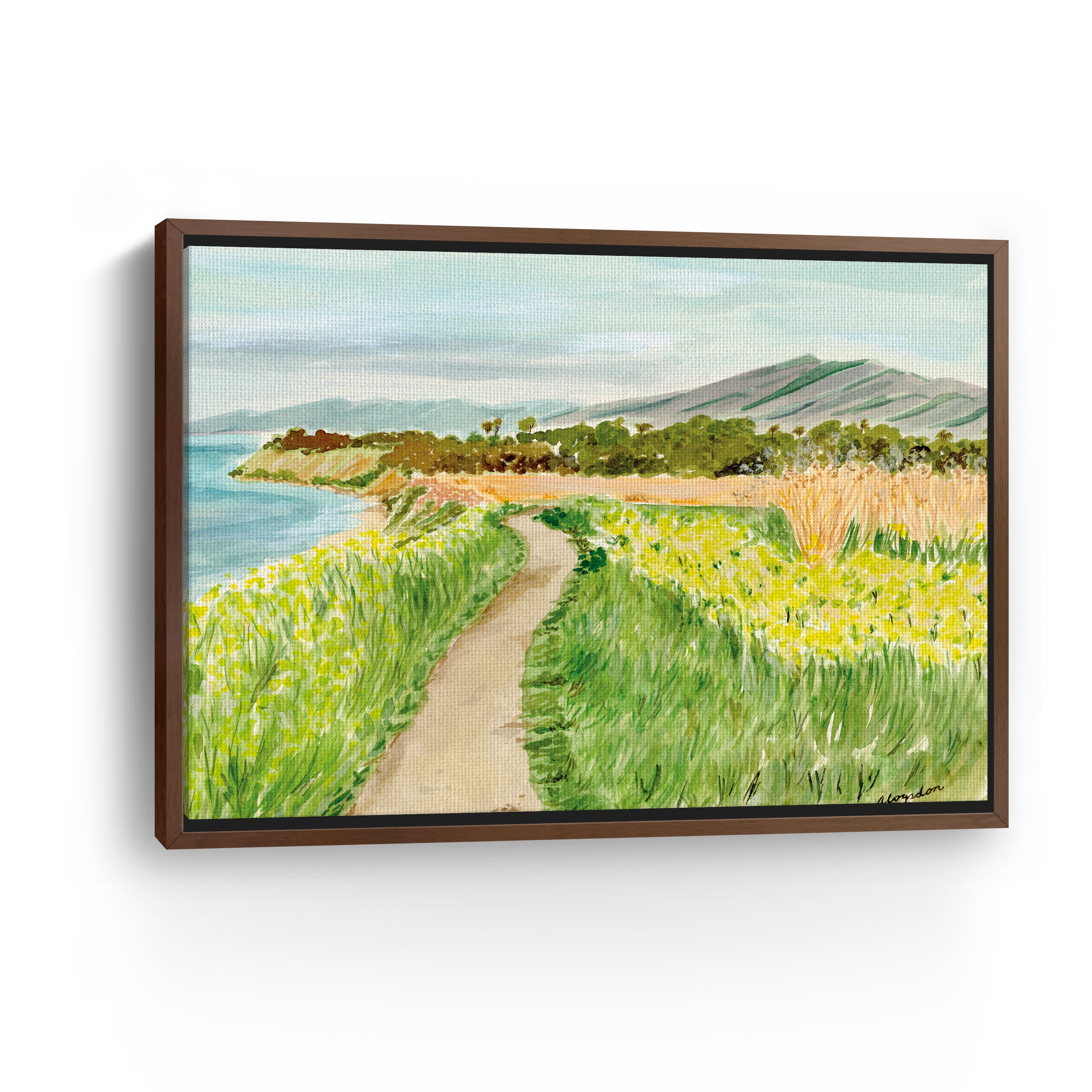 Bluff Trail Canvas Giclee