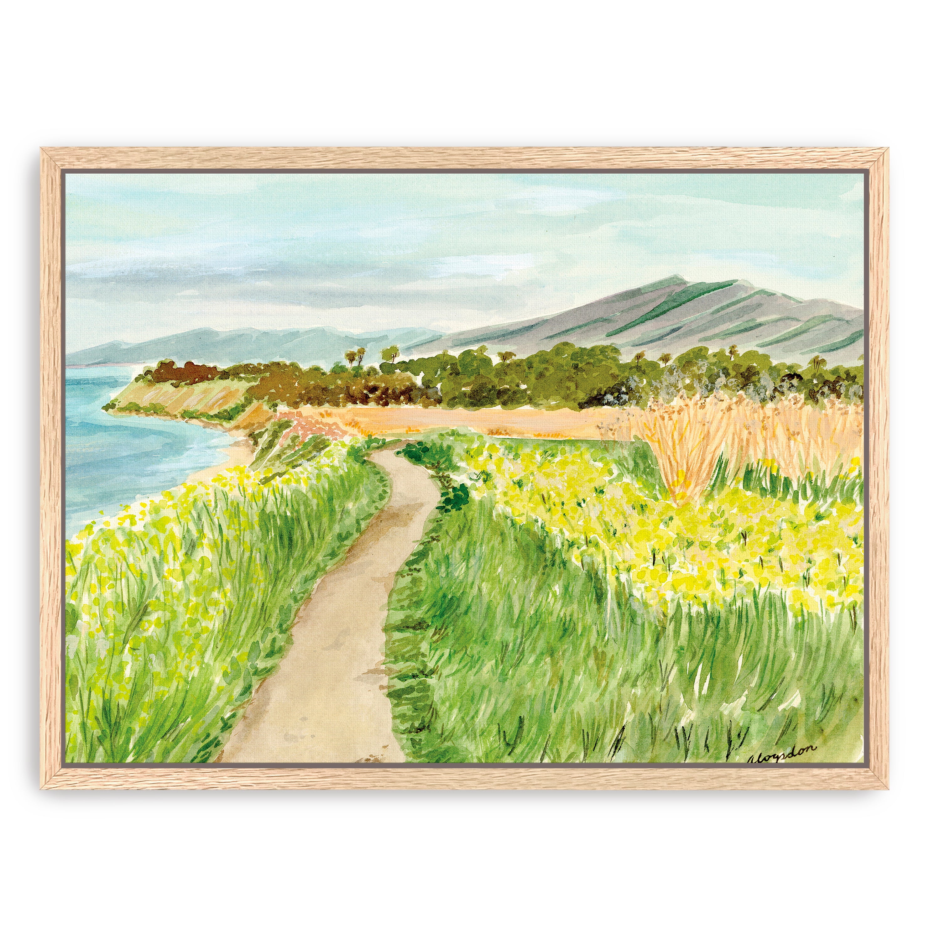 Bluff Trail Canvas Giclee