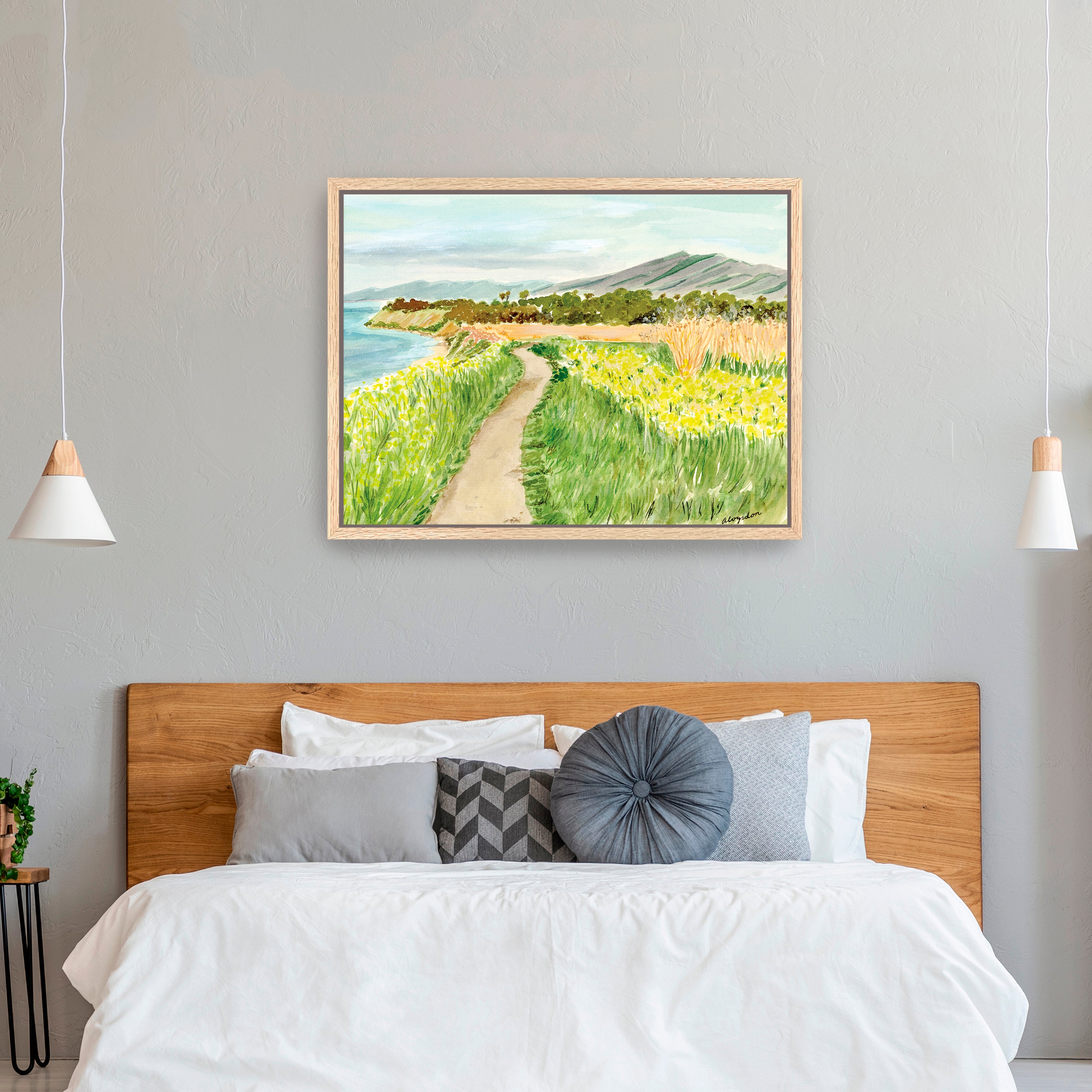 Bluff Trail Canvas Giclee