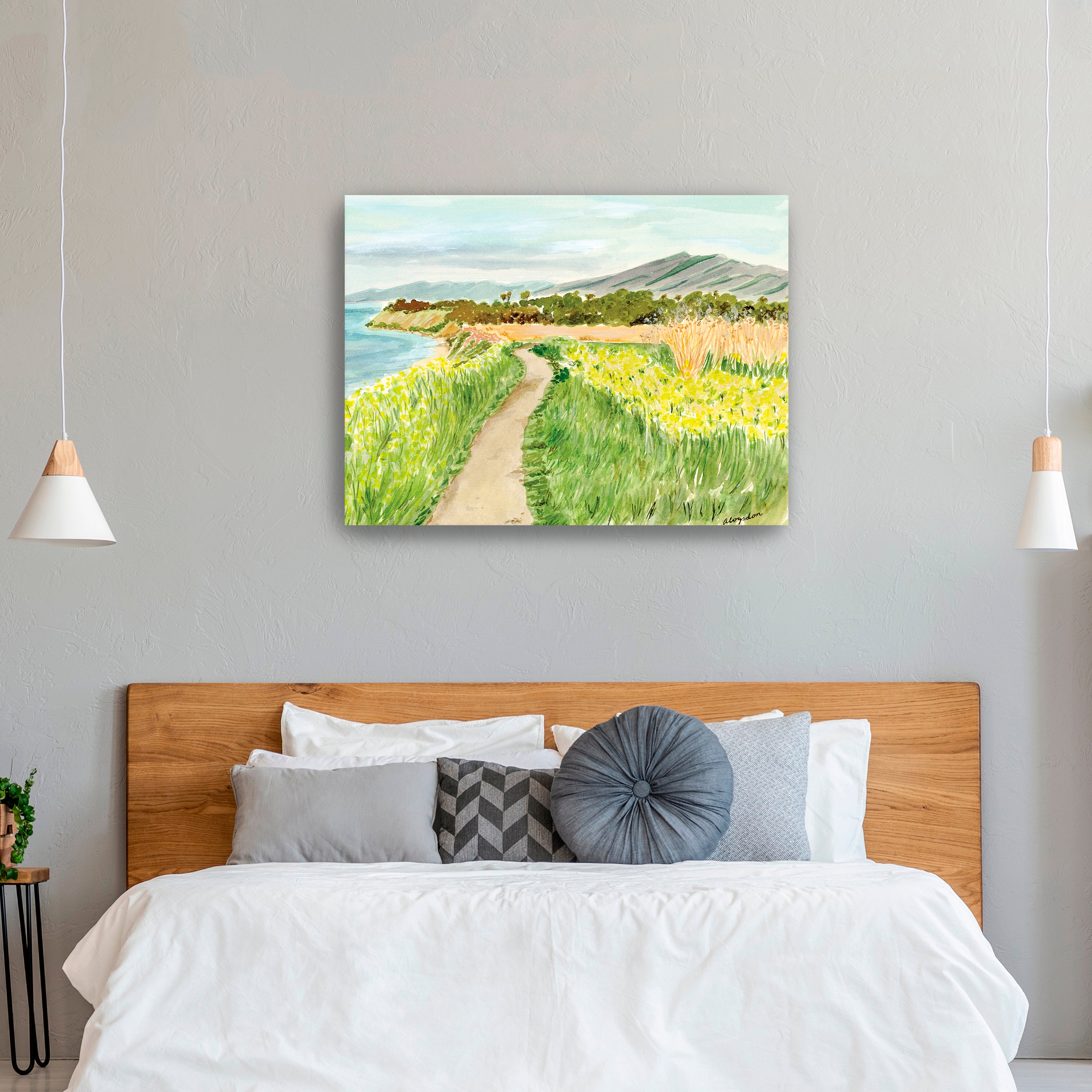 Bluff Trail Canvas Giclee