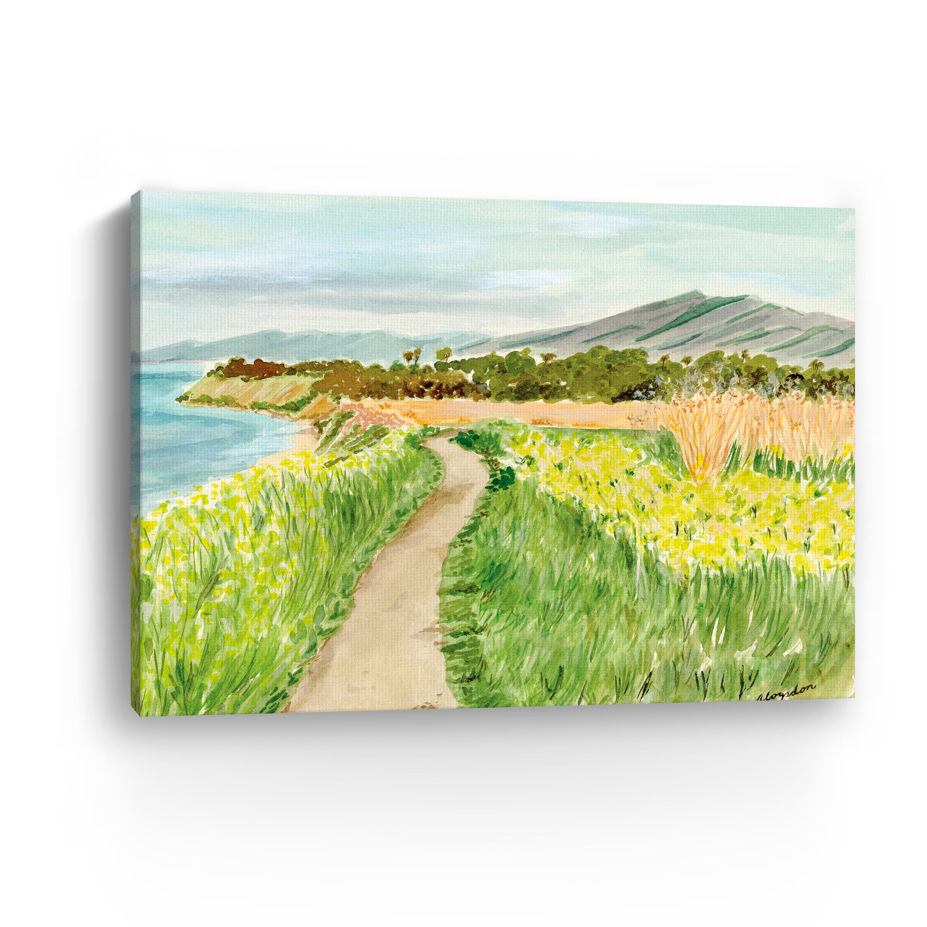 Bluff Trail Canvas Giclee