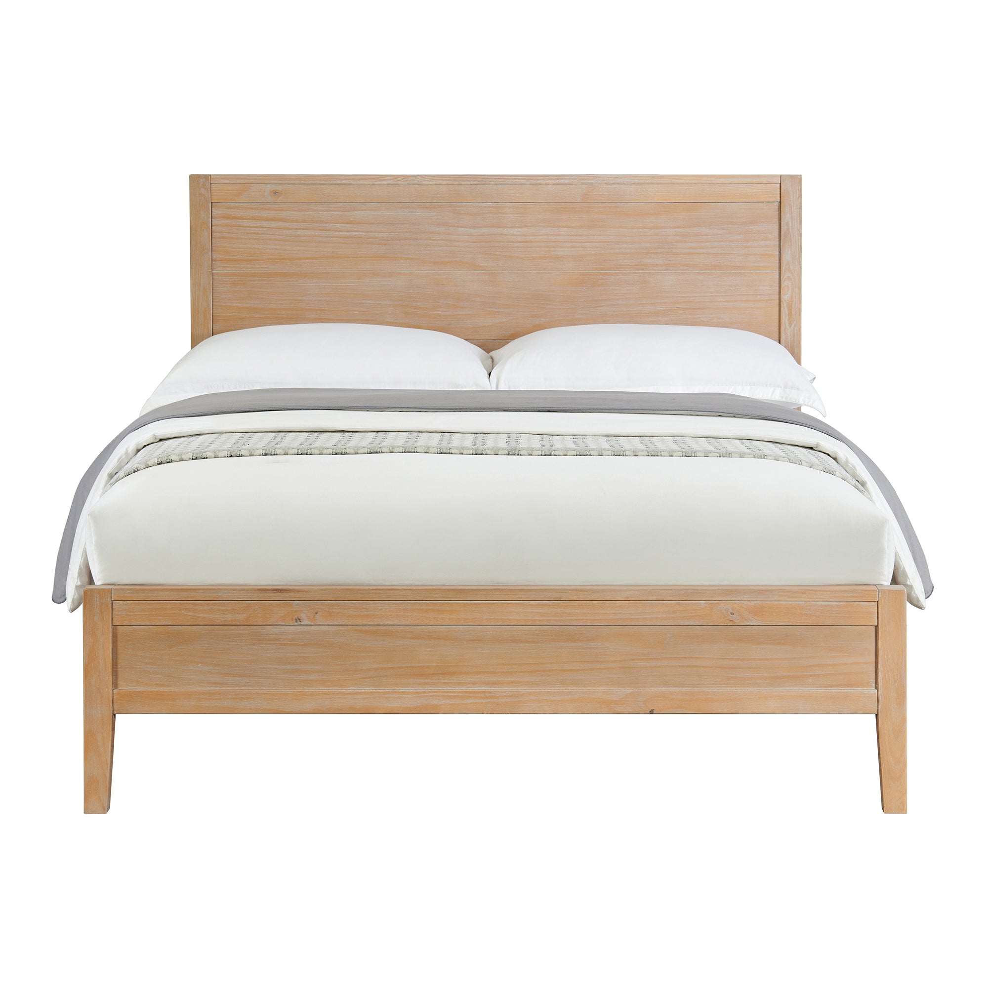 Arden 4-Piece Wood Bedroom Set with Bed, 2-Drawer Nightstand, 5-Drawer Chest, 6-Drawer Dresser