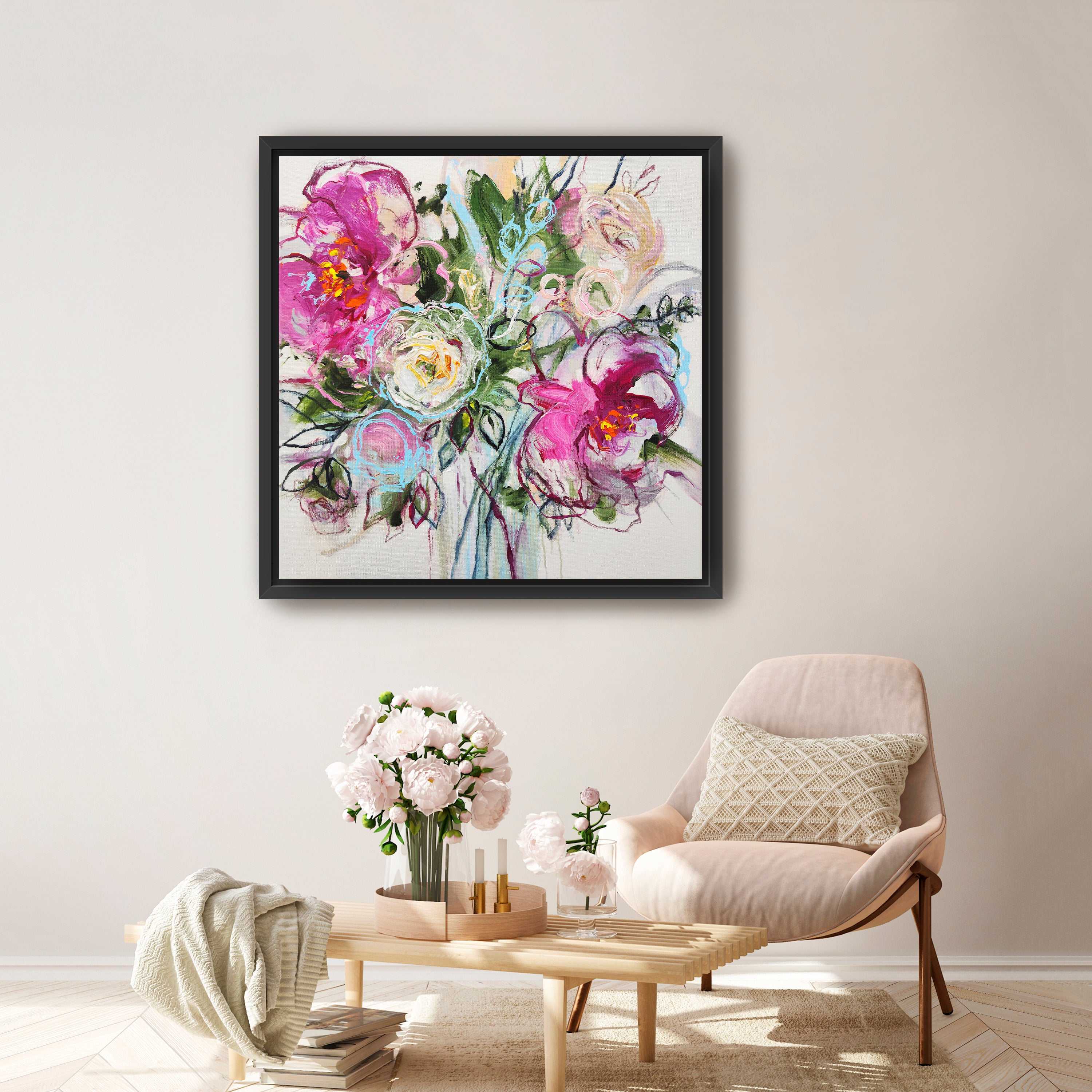 Blossom Whispers Canvas Giclee