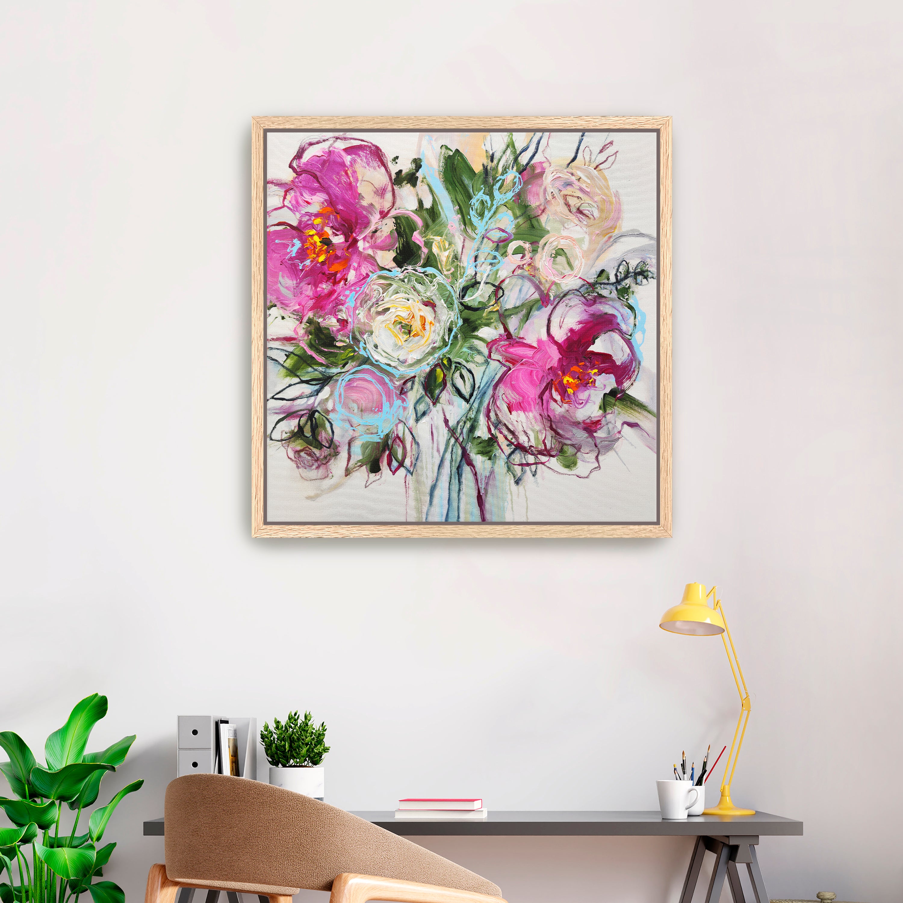 Blossom Whispers Canvas Giclee