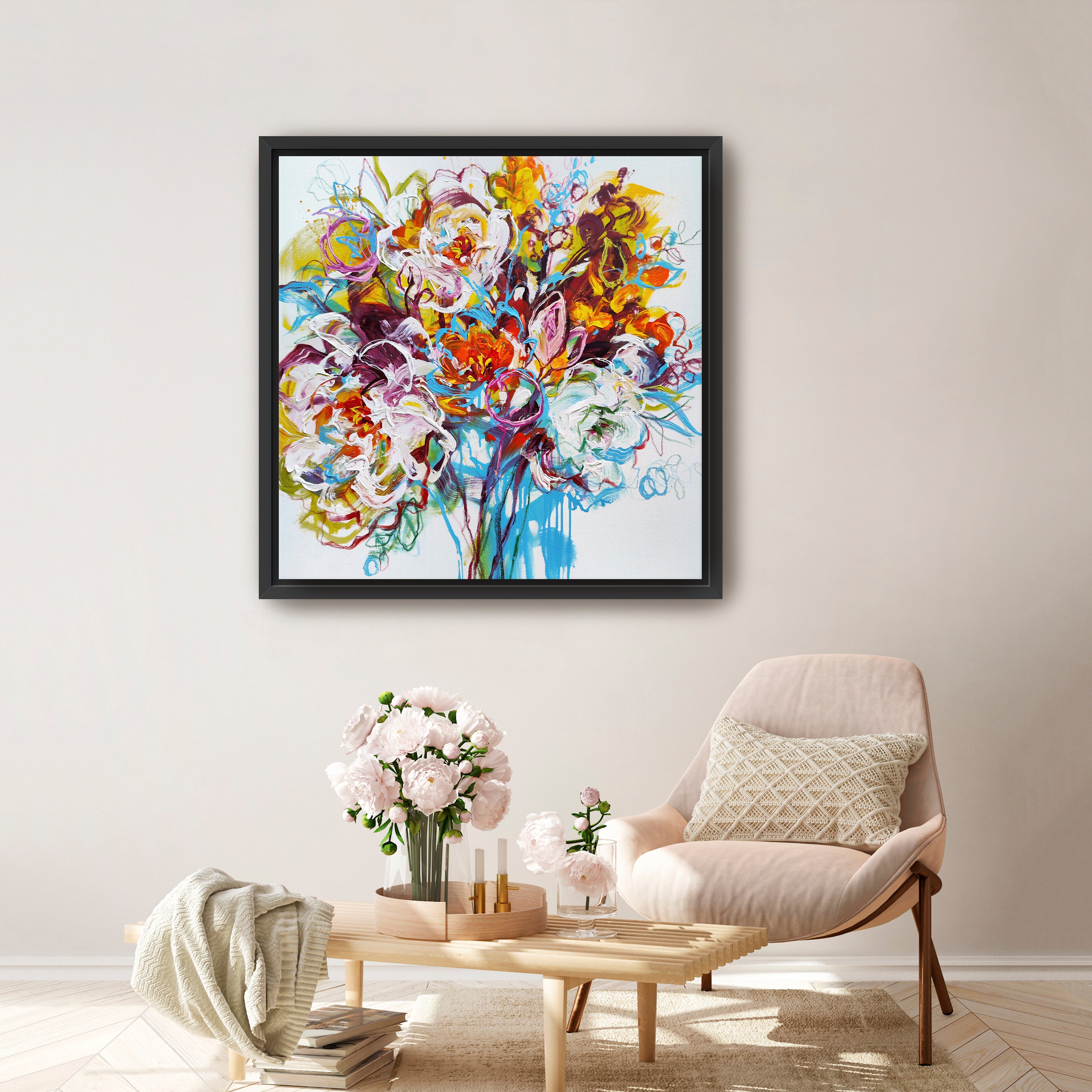 Floral Euphoria Canvas Giclee