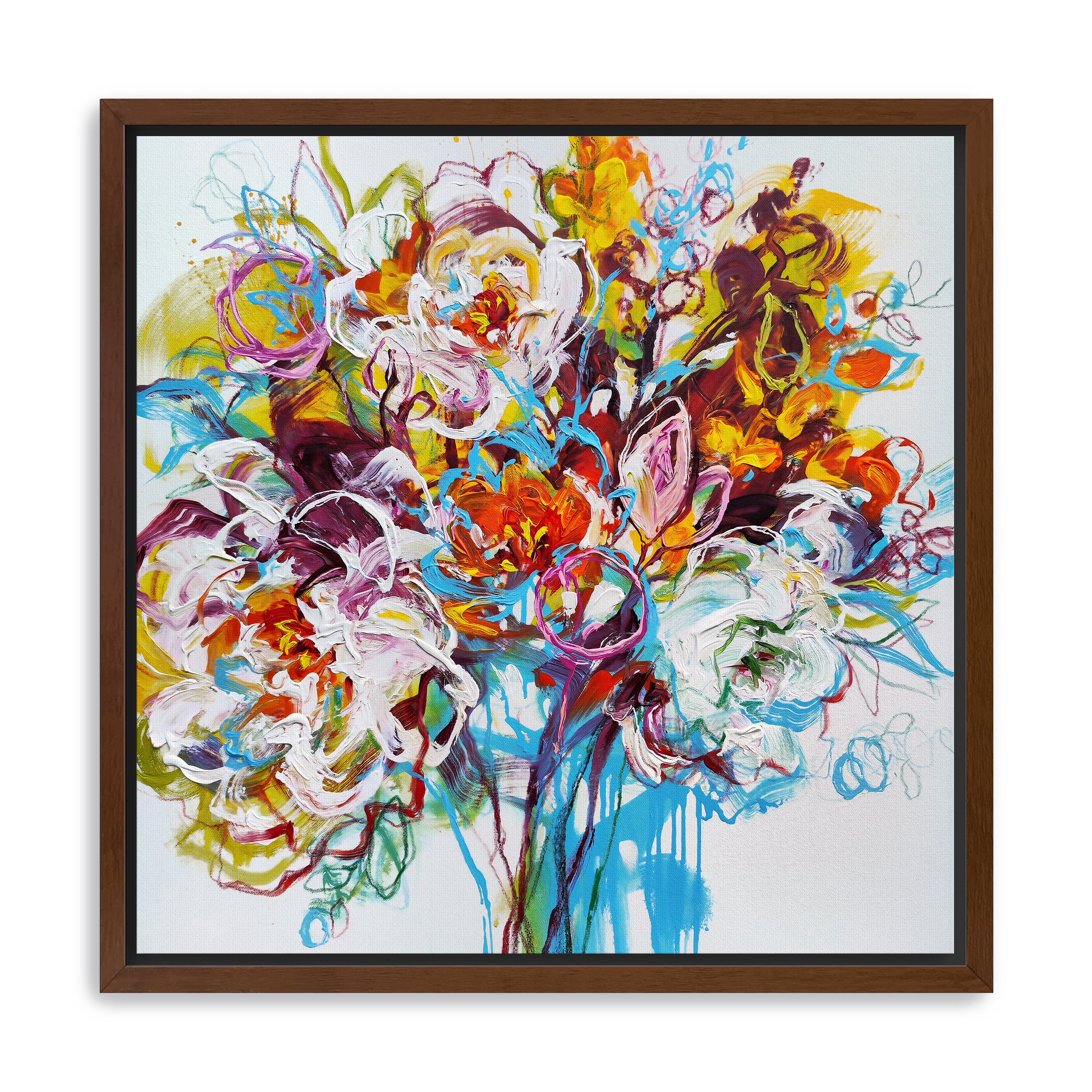 Floral Euphoria Canvas Giclee