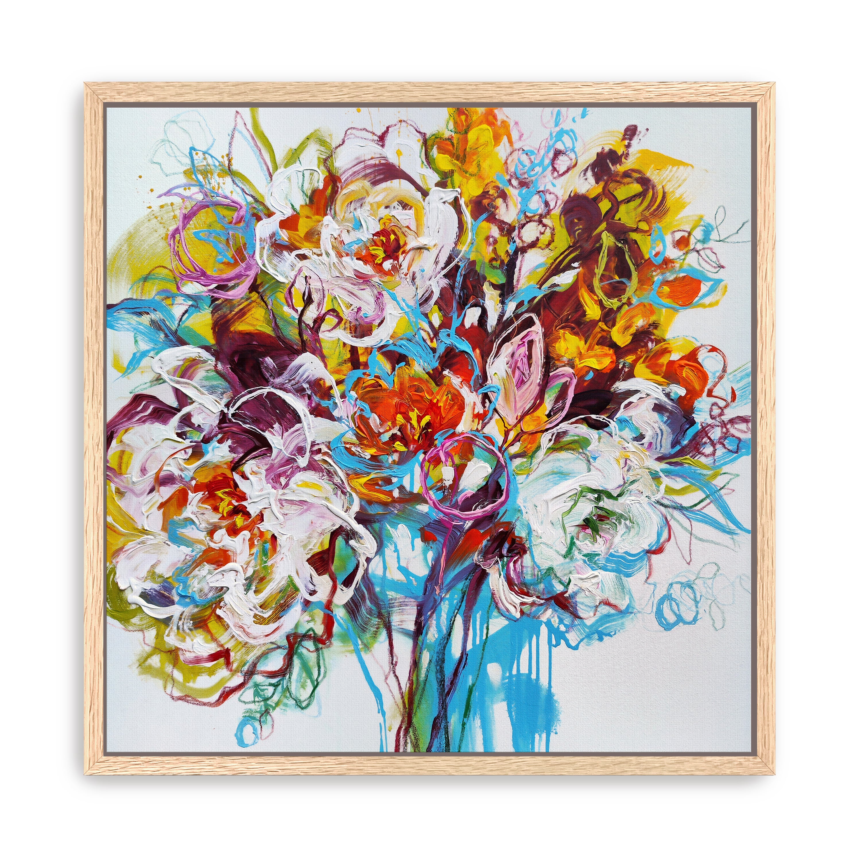 Floral Euphoria Canvas Giclee