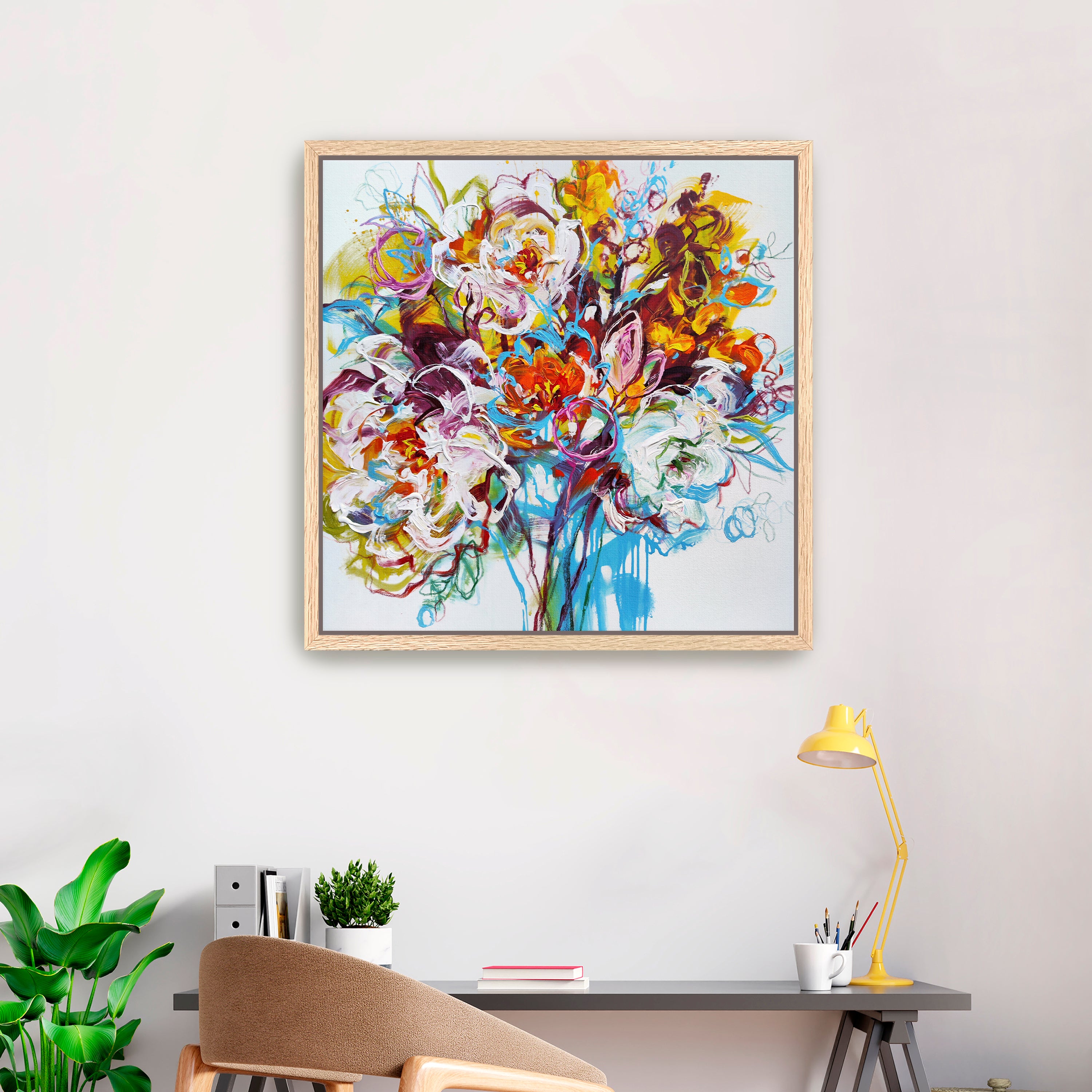 Floral Euphoria Canvas Giclee