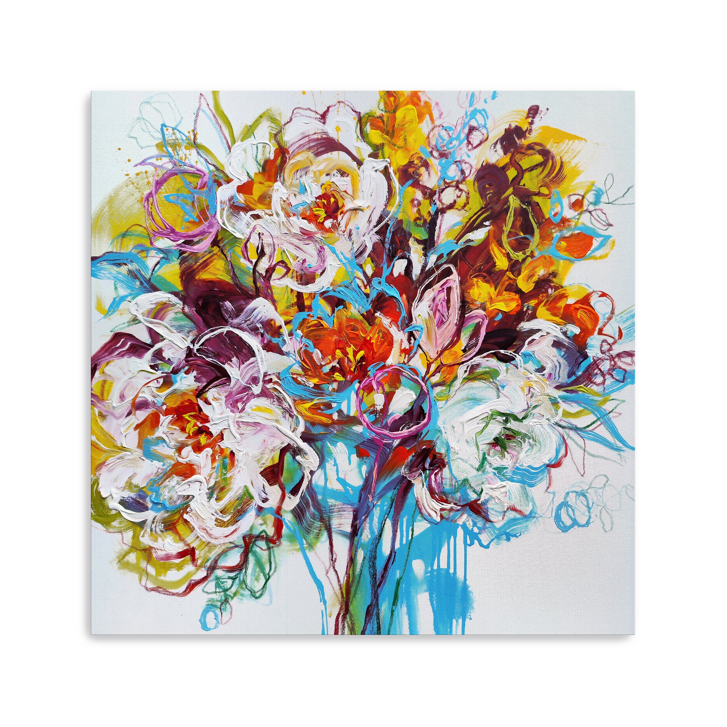 Floral Euphoria Canvas Giclee
