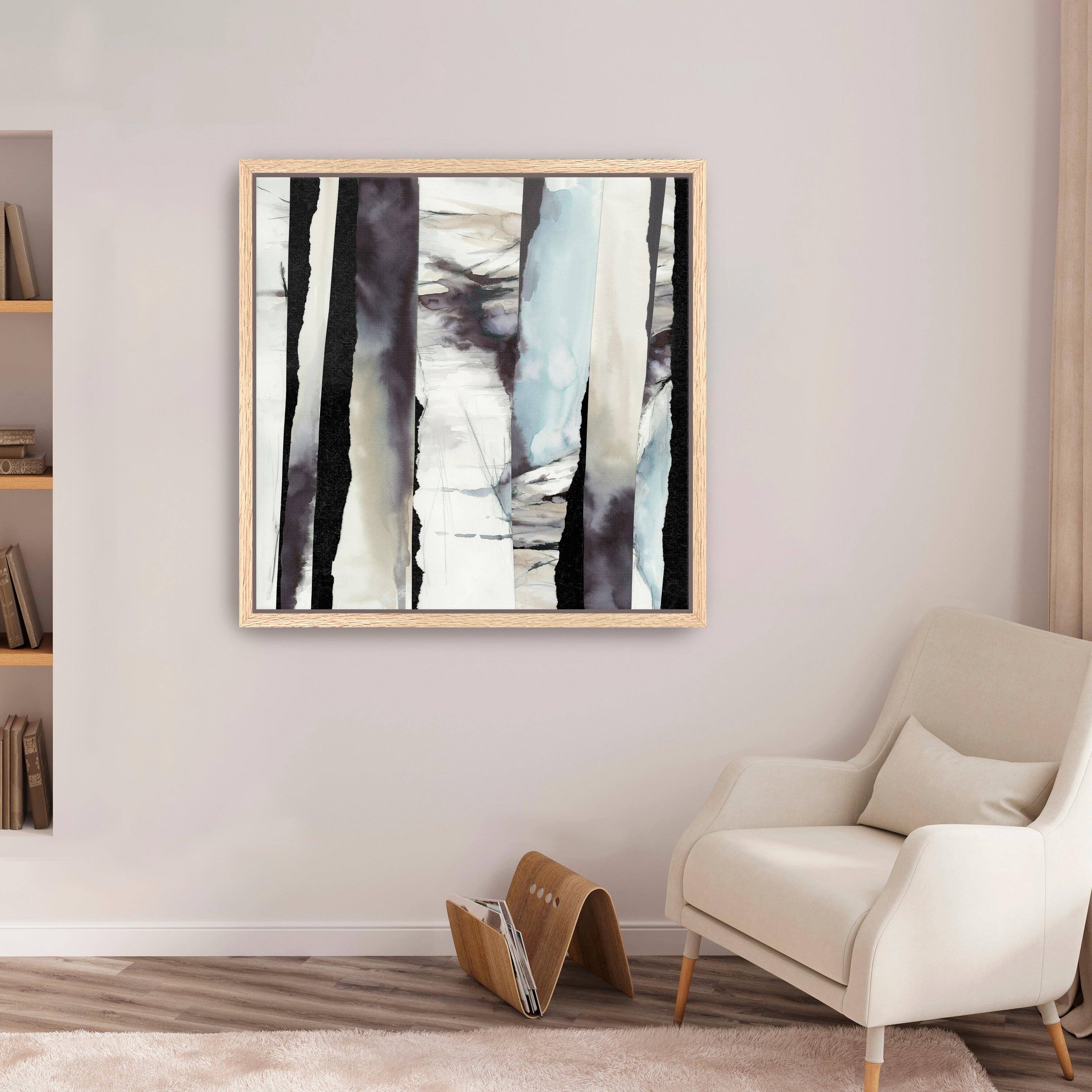 Rippling Shadows in Winter Light Canvas Giclee