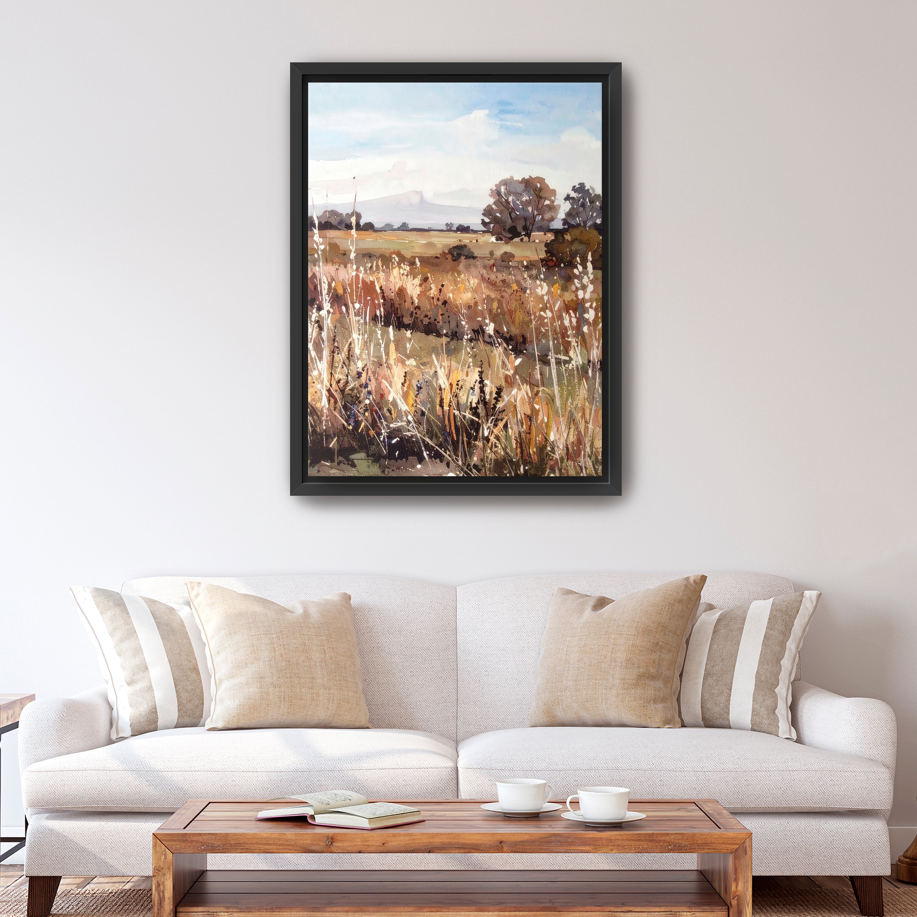 Peaceful Meadow II Canvas Giclee