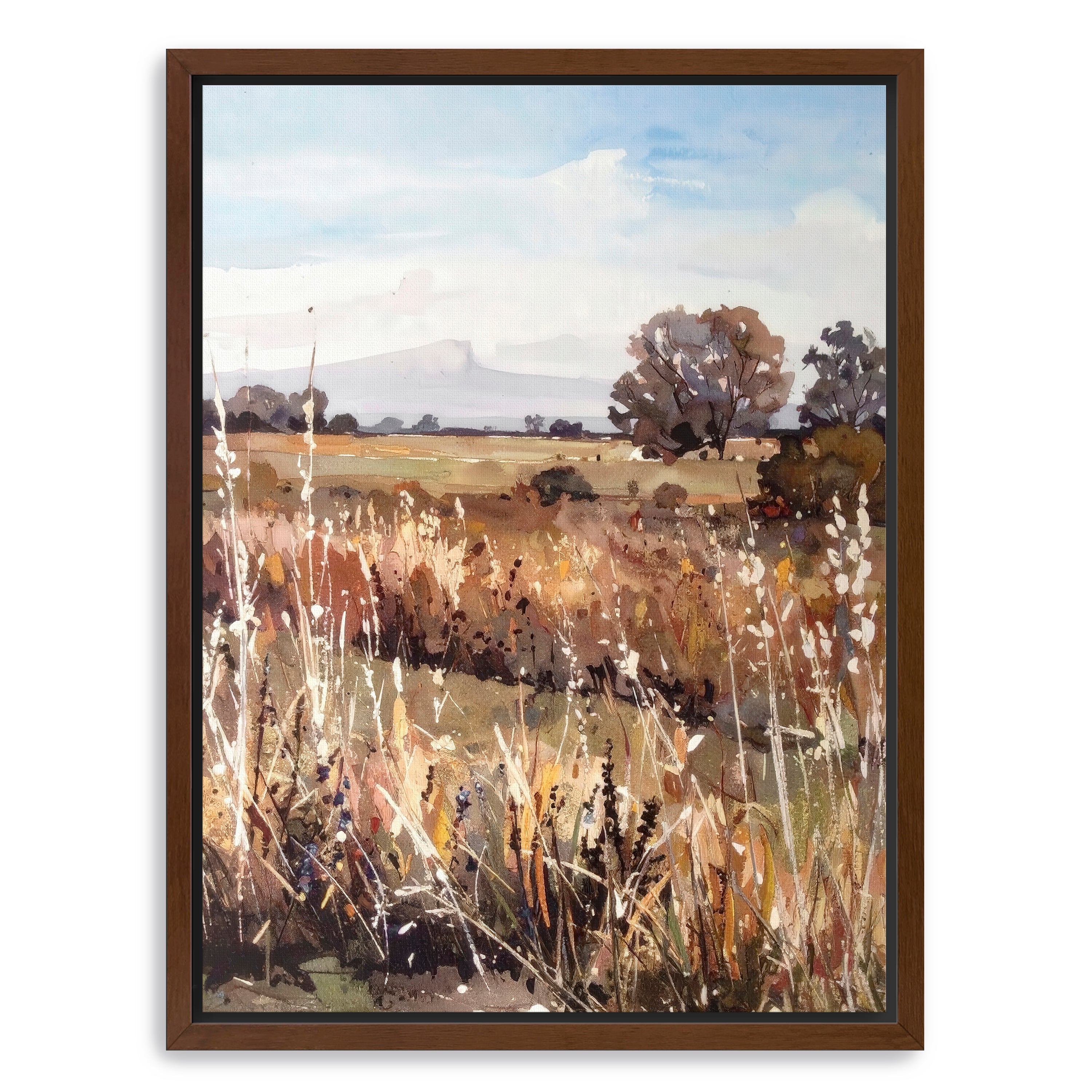 Peaceful Meadow II Canvas Giclee