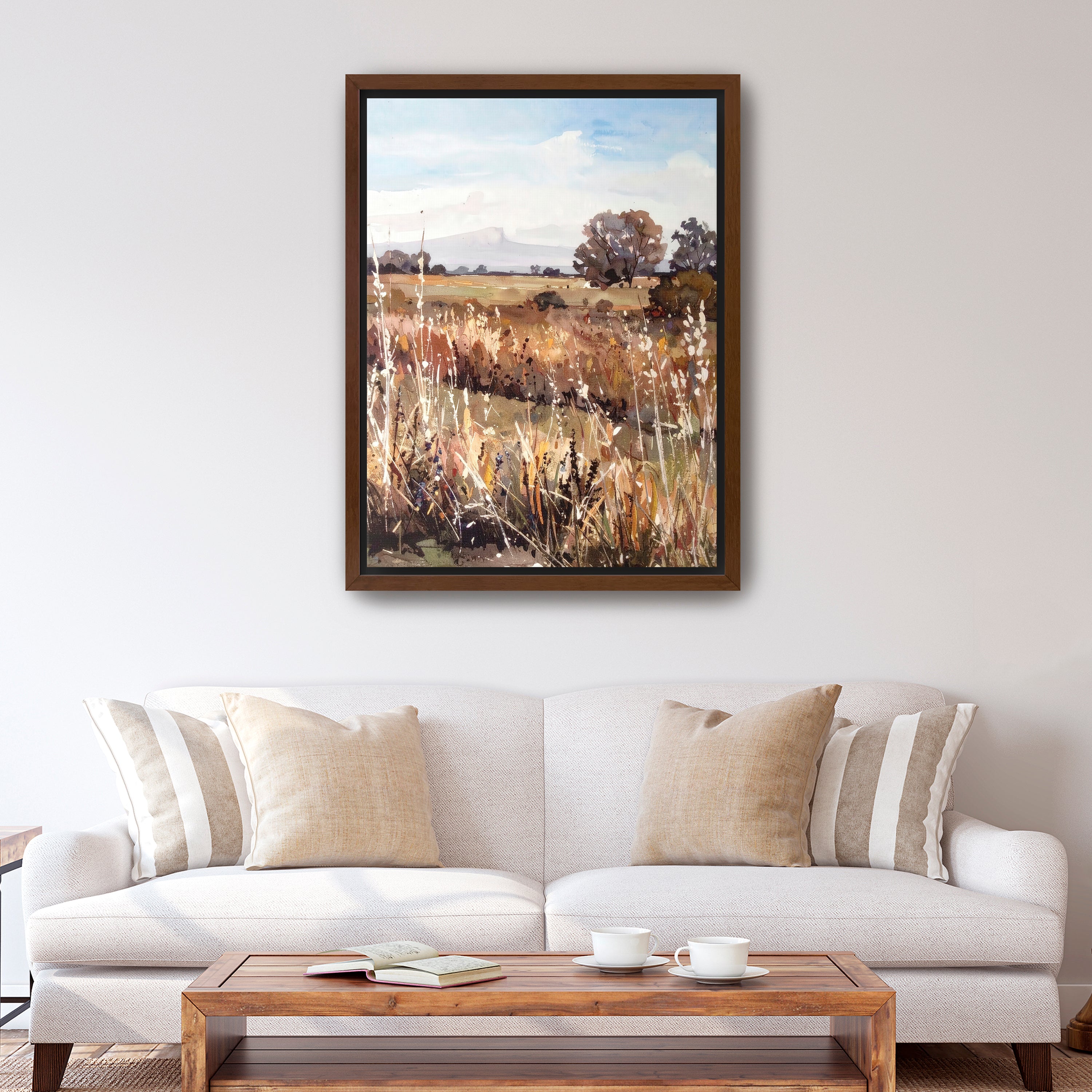 Peaceful Meadow II Canvas Giclee