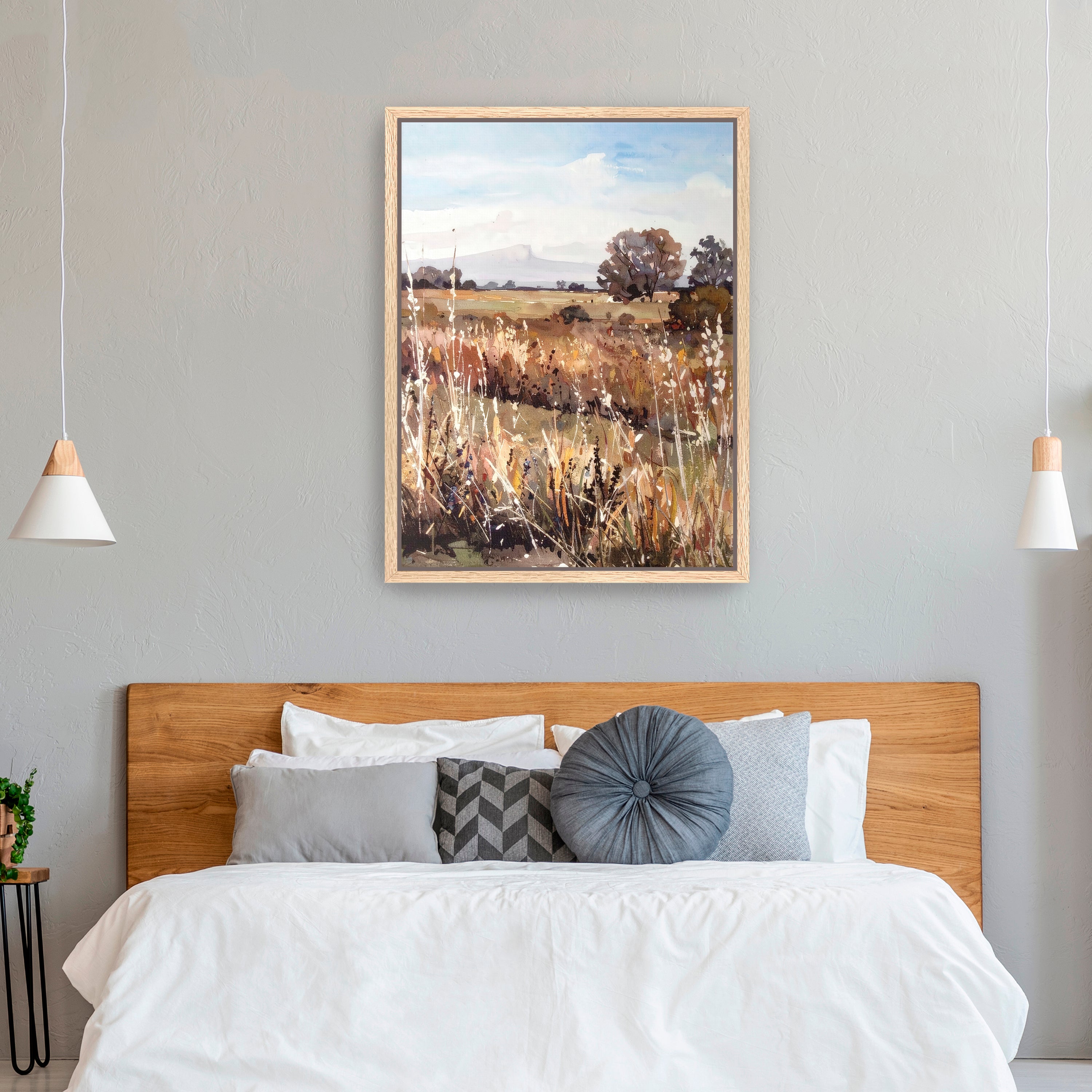 Peaceful Meadow II Canvas Giclee
