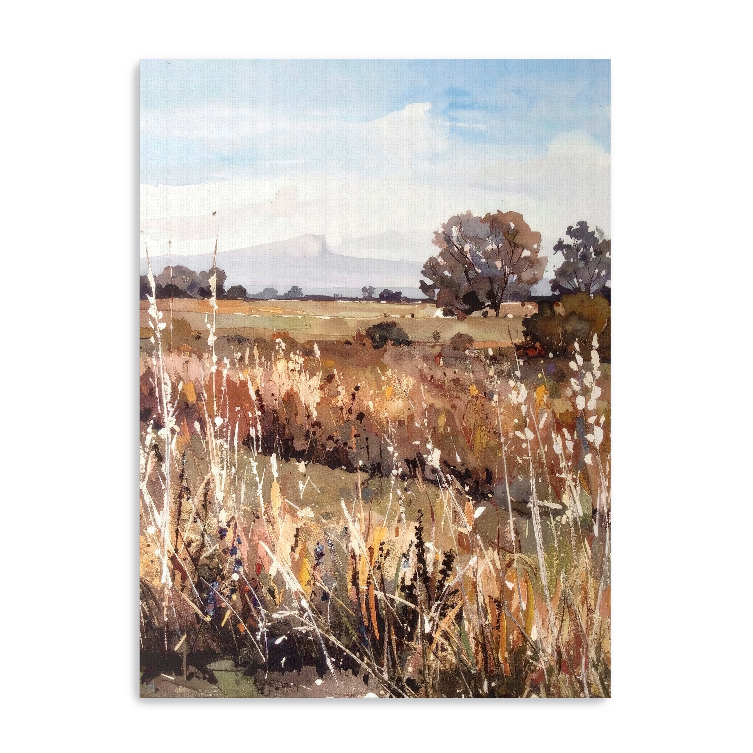 Peaceful Meadow II Canvas Giclee