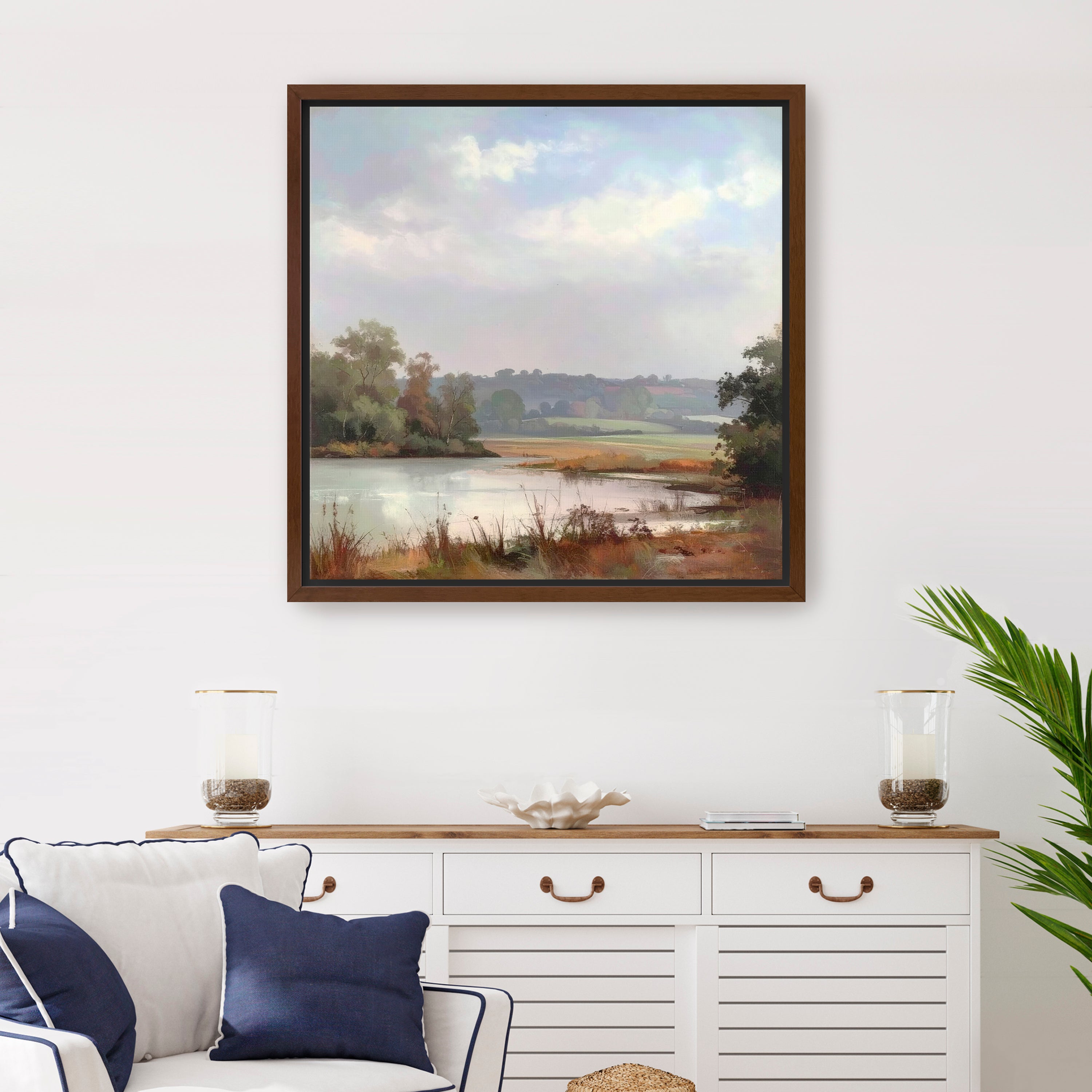 Riverside Grove II Canvas Giclee