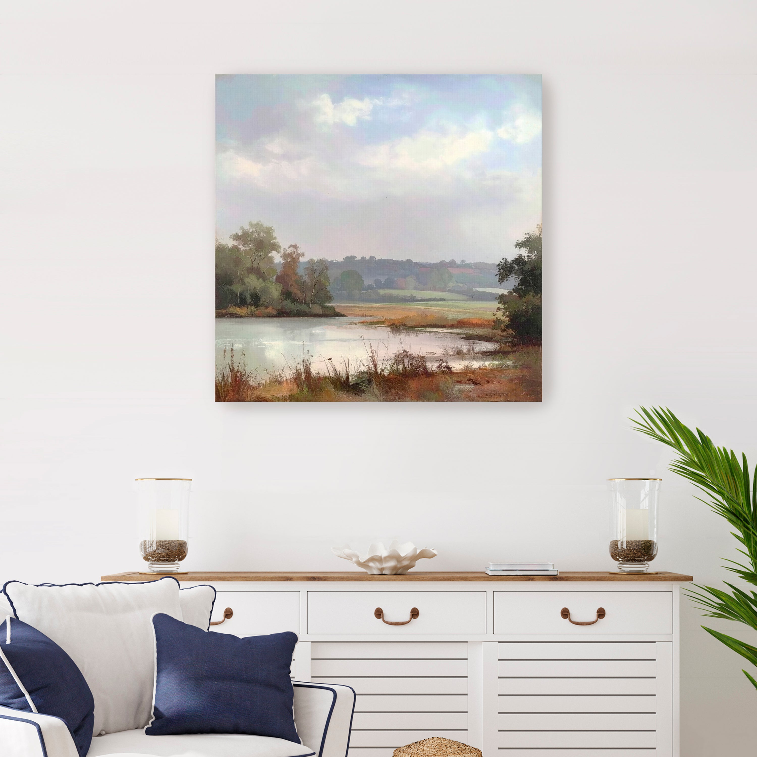 Riverside Grove II Canvas Giclee