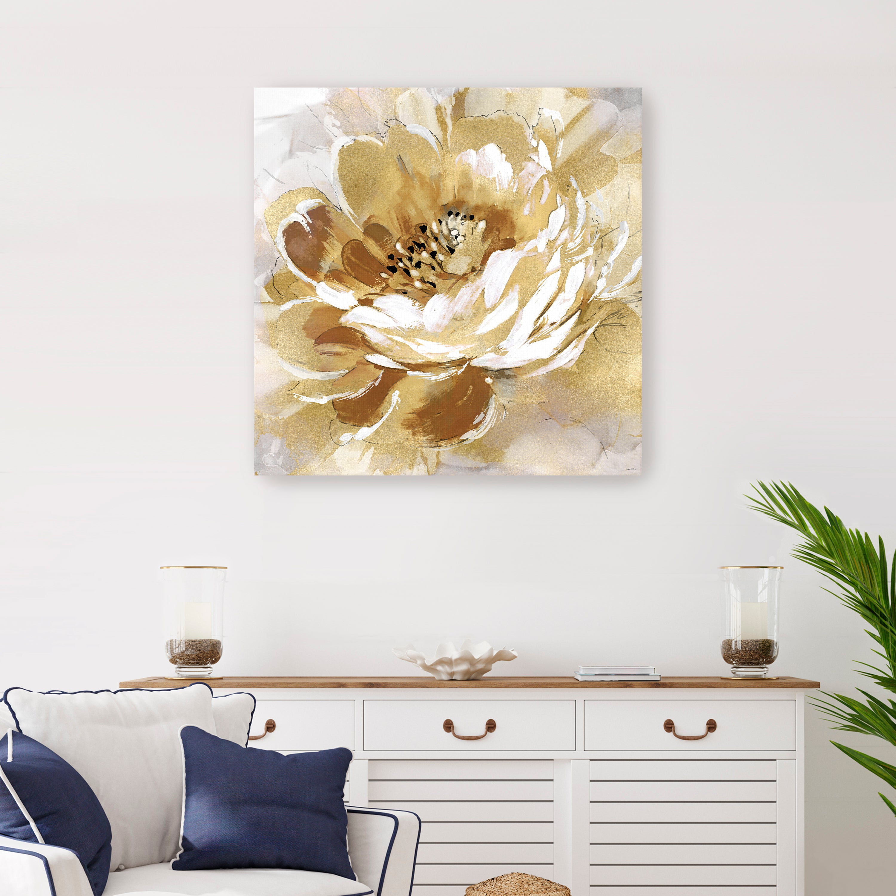 Macro Floral I Canvas Giclee
