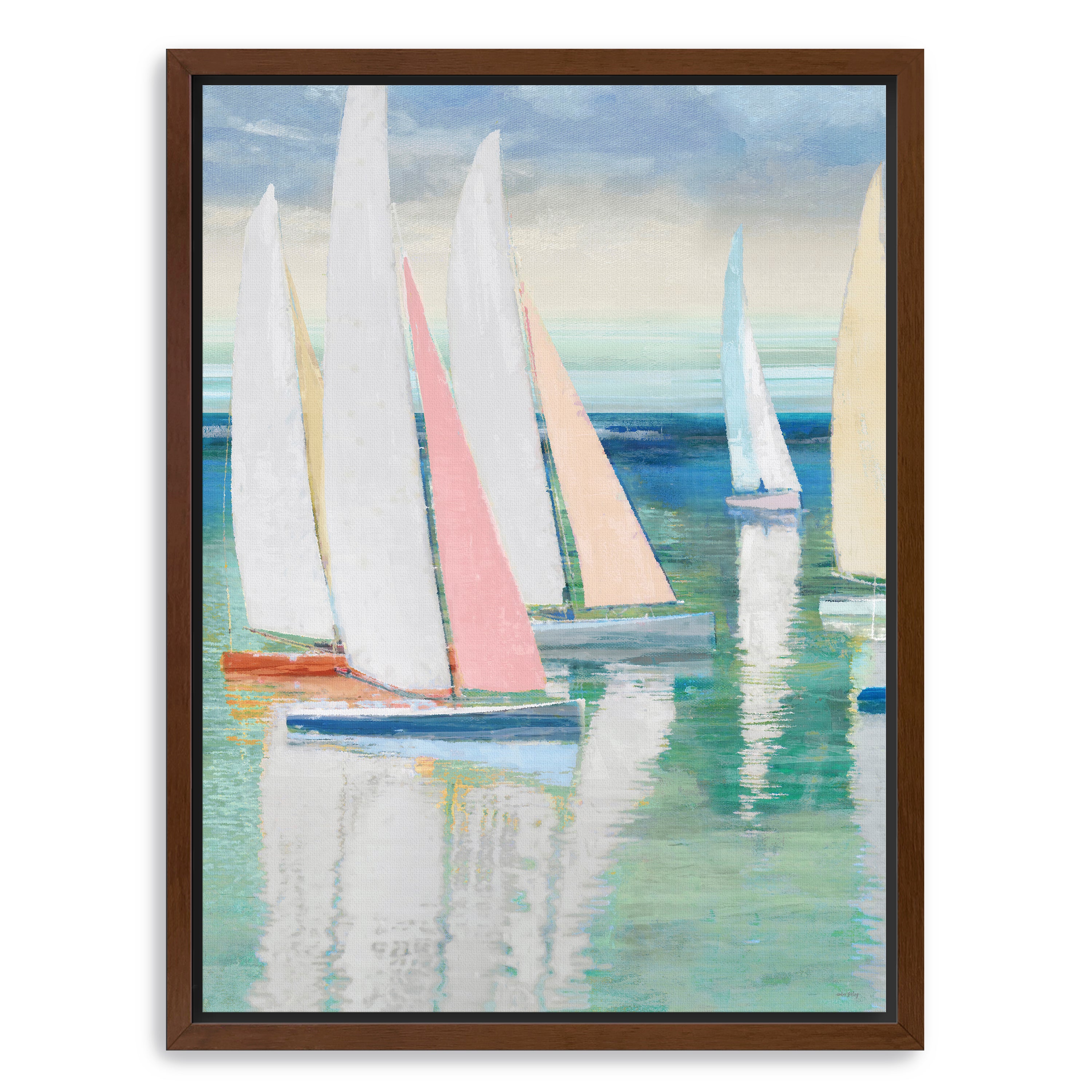 Tranquil Waters II Canvas Giclee