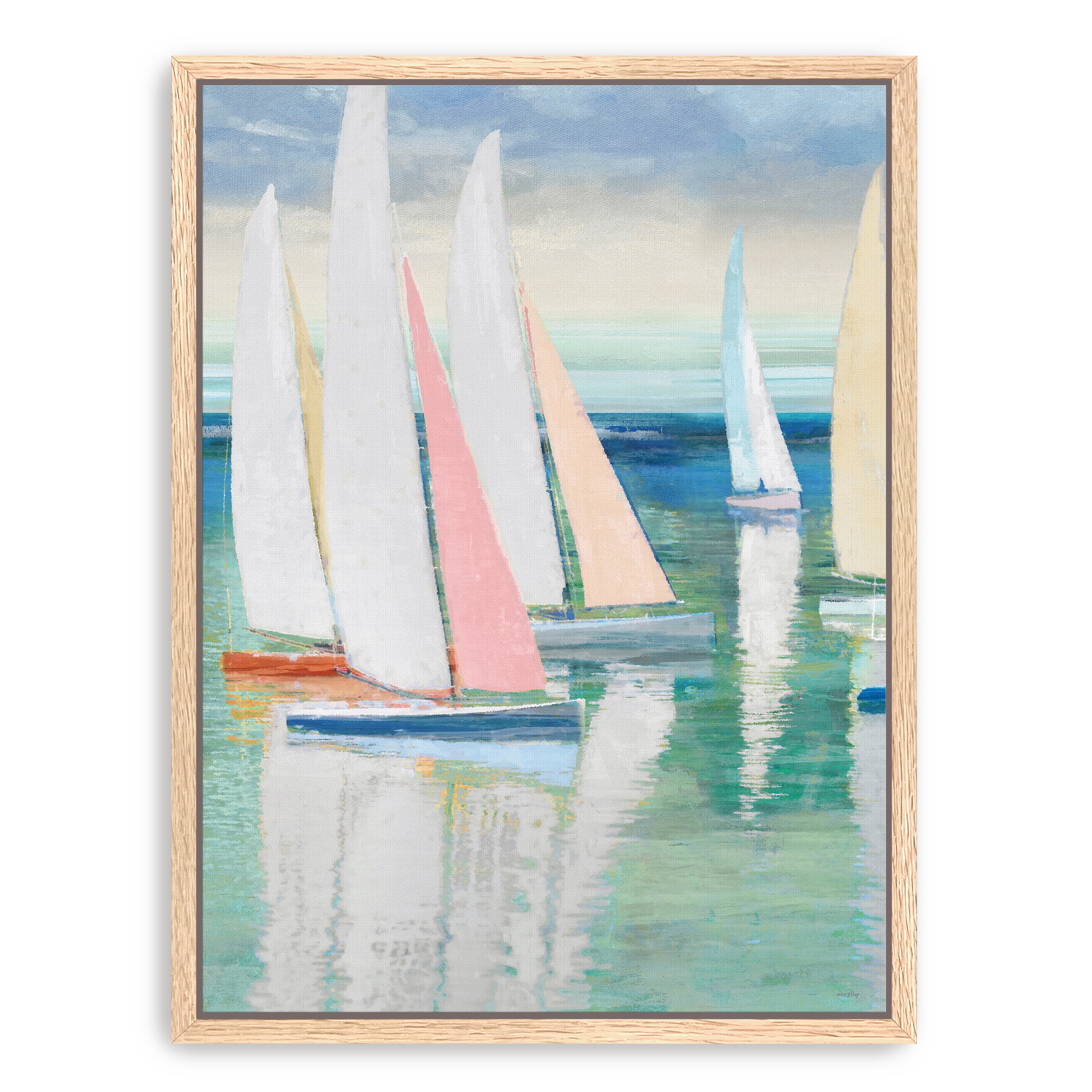 Tranquil Waters II Canvas Giclee