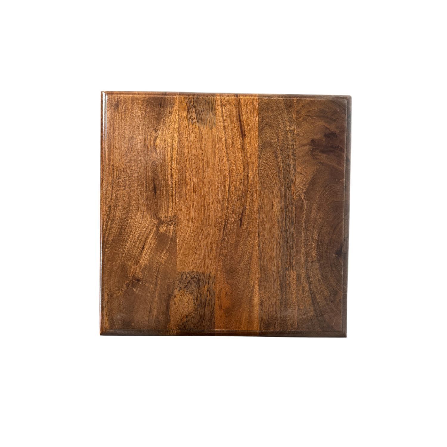 Chesterfield Mango Wood Side Table Chestnut