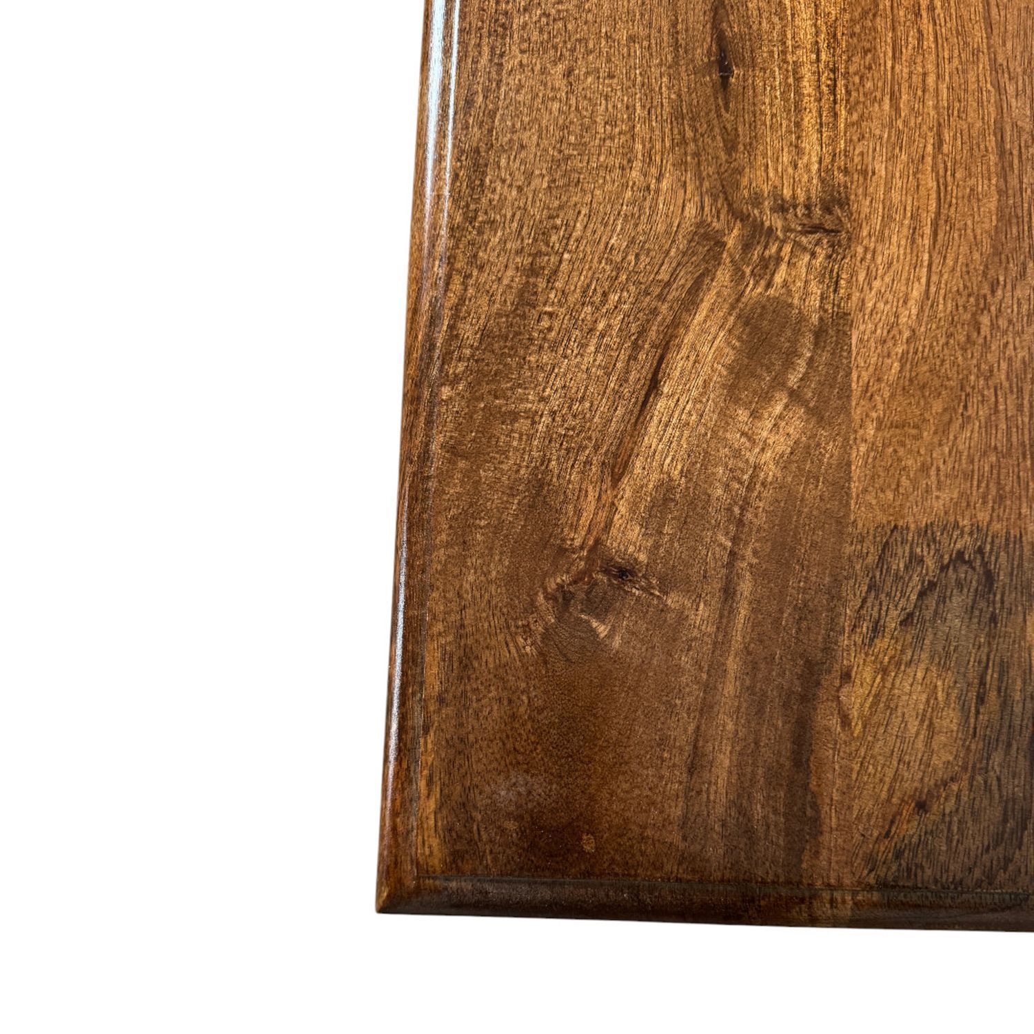 Chesterfield Mango Wood Side Table Chestnut