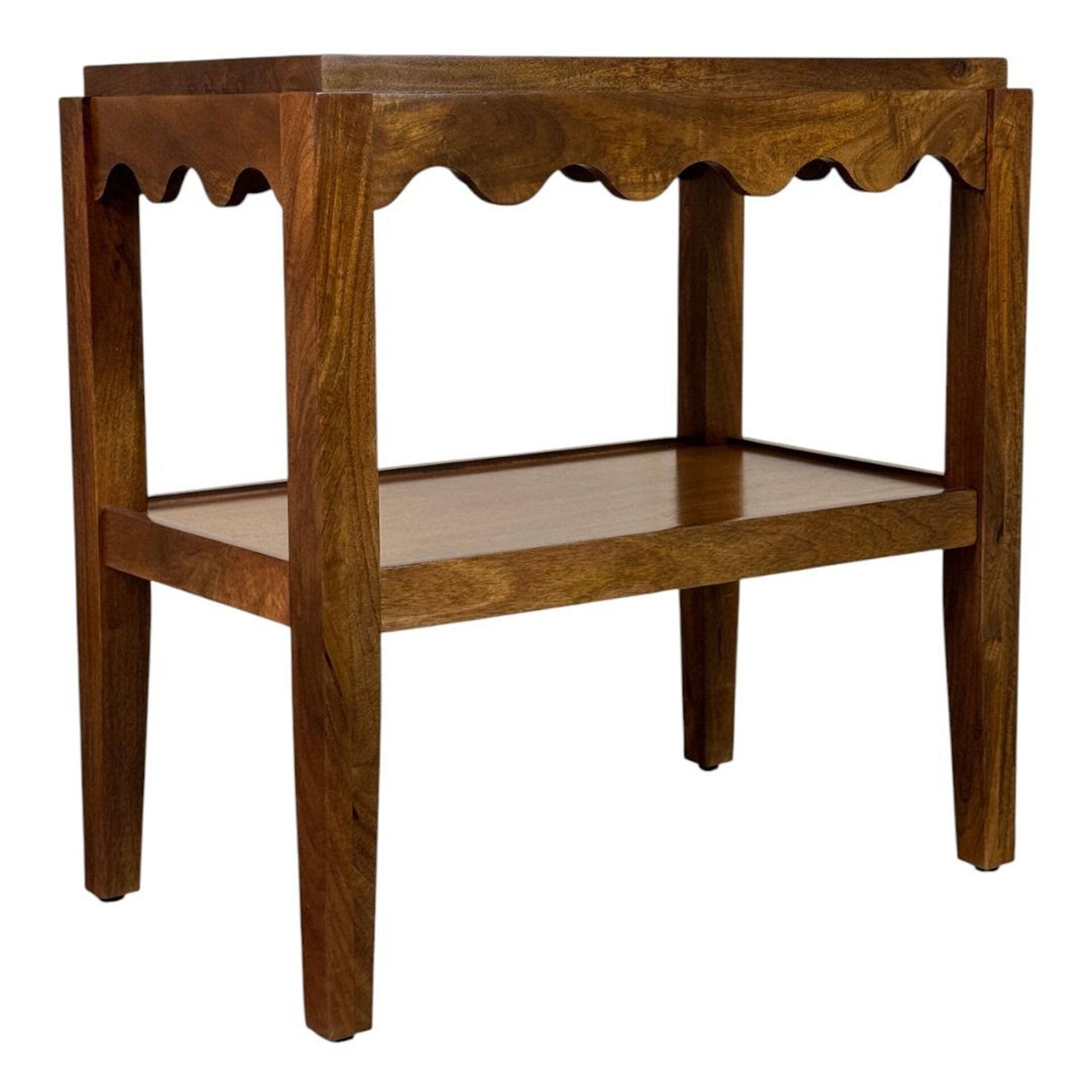 Scallop Accent Table