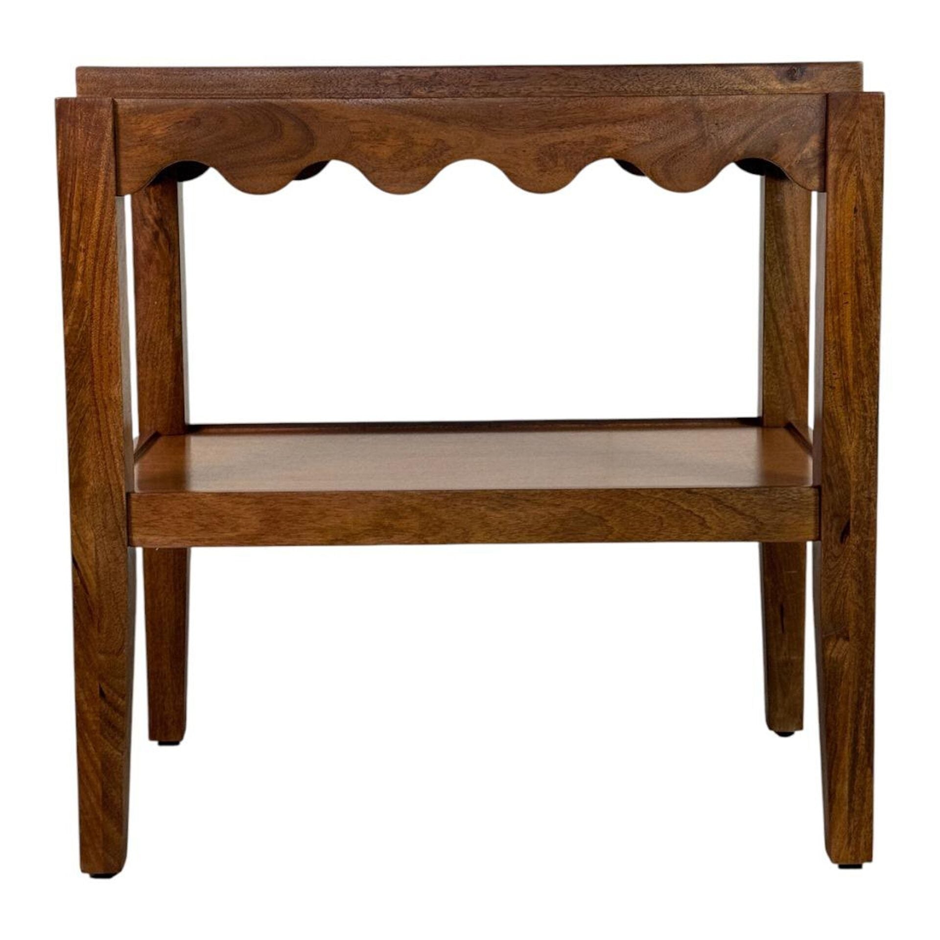 Scallop Accent Table