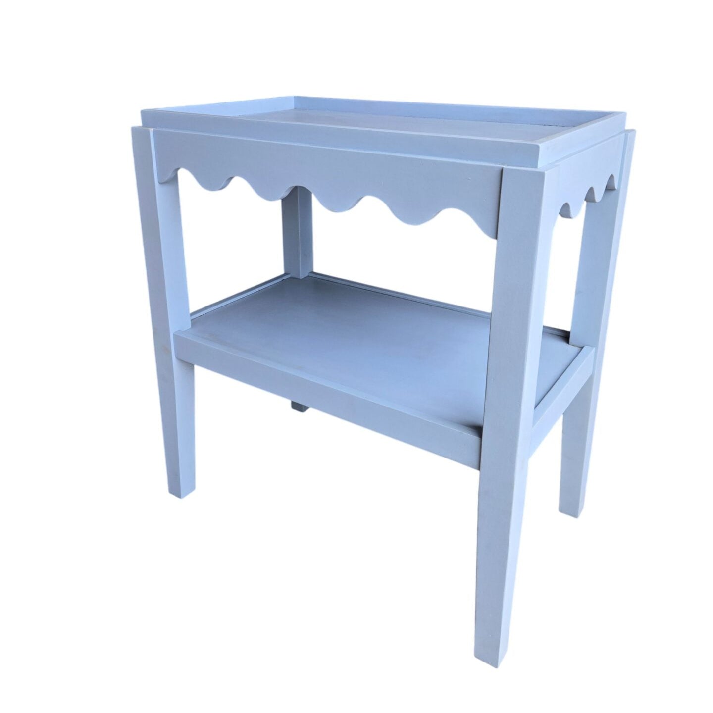 Scallop Accent Table