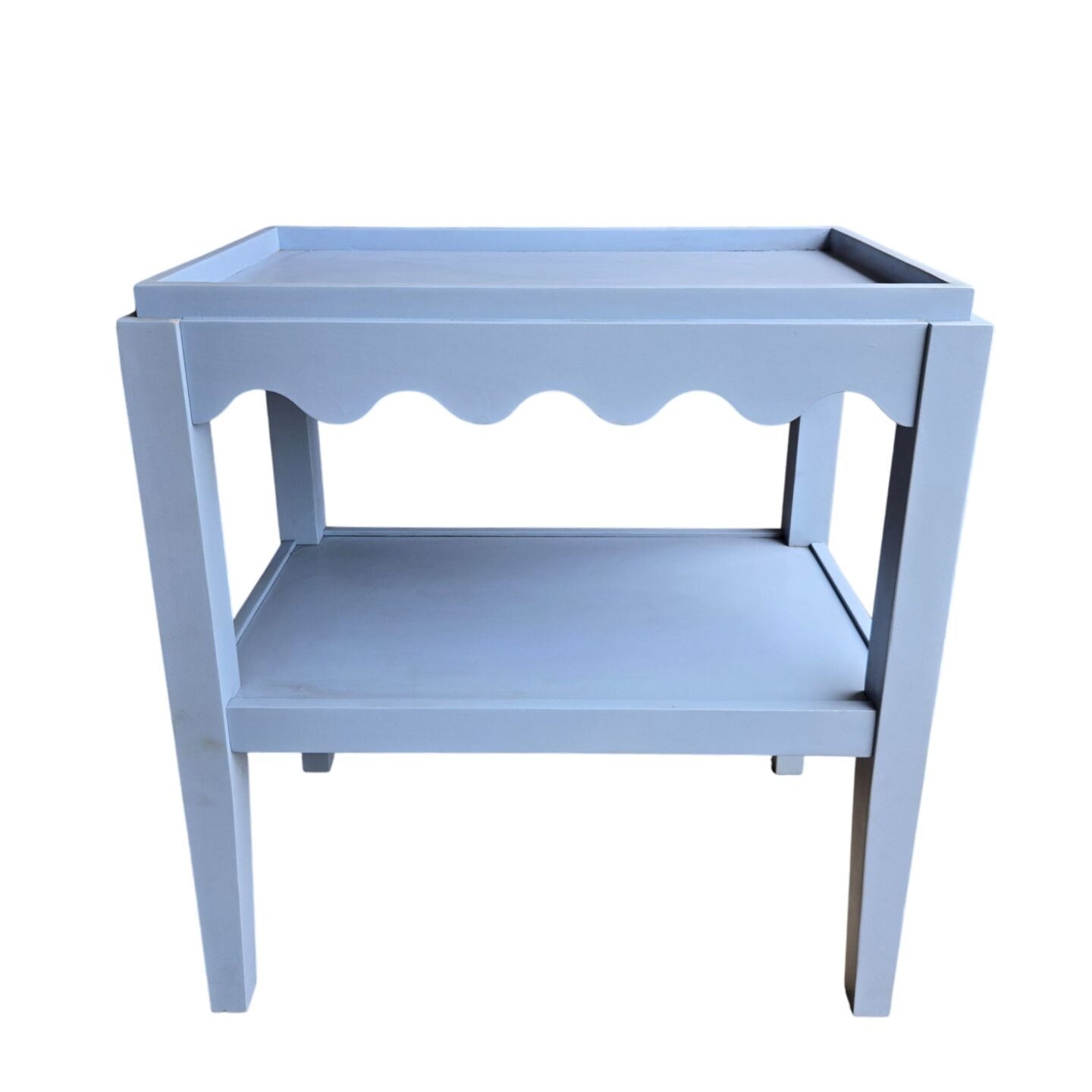 Scallop Accent Table