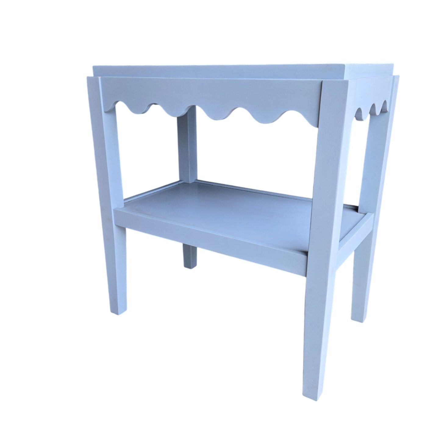 Scallop Accent Table