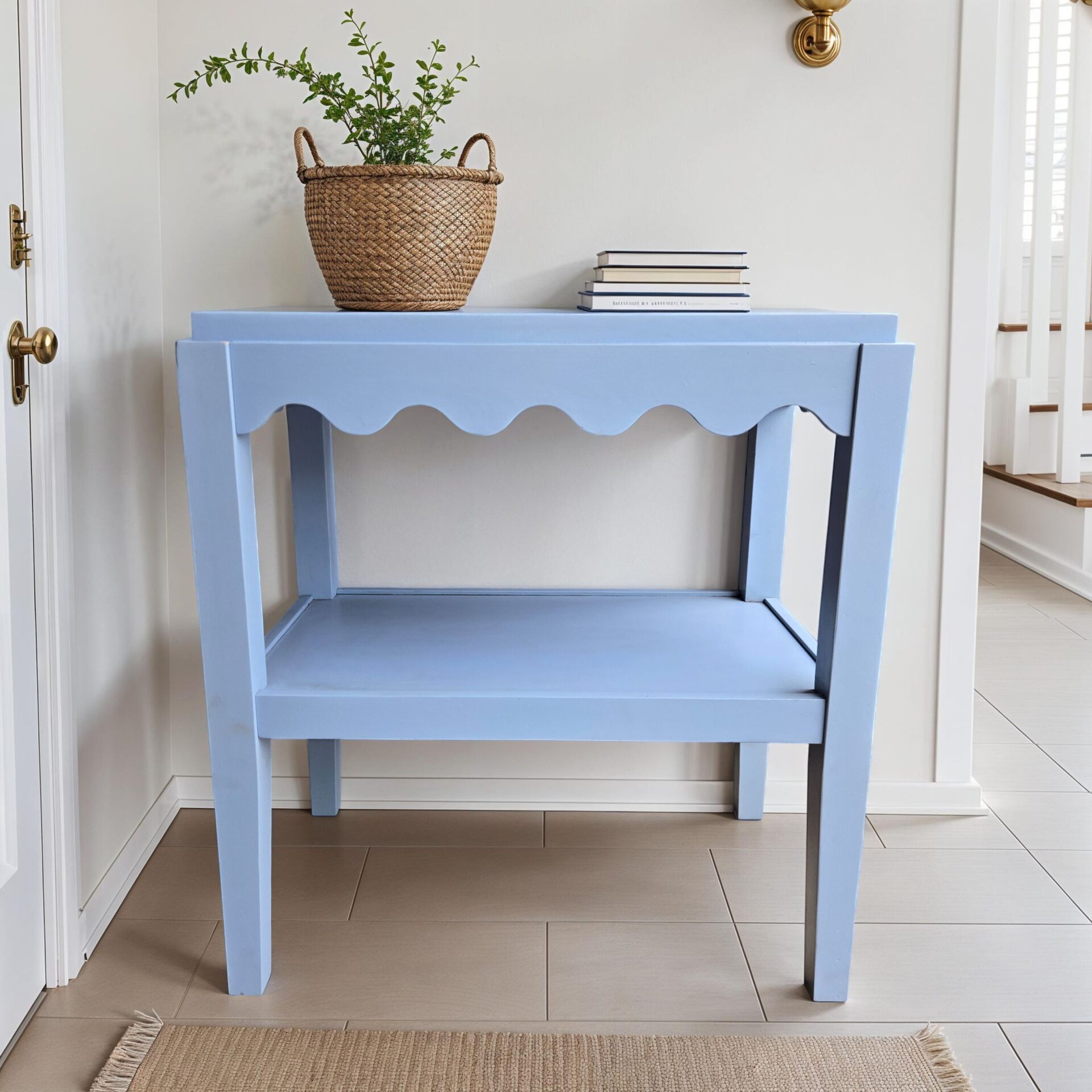 Scallop Accent Table
